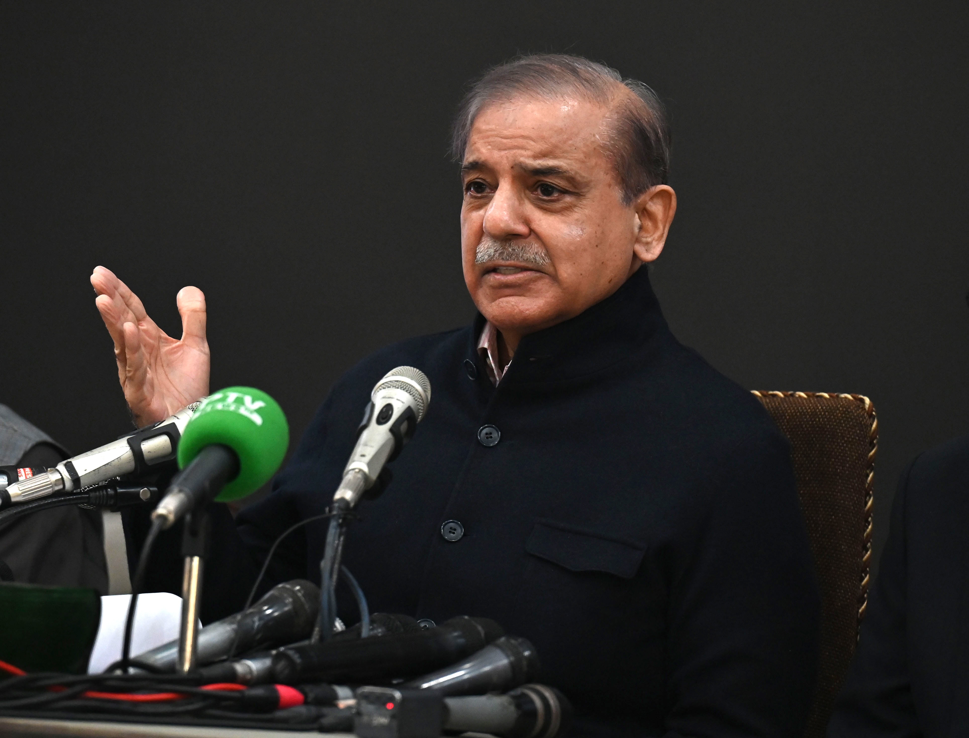 Prime Minister Shehbaz Sharif told Pakistani media that the country had fulfilled all of the lender's conditions [File: Rahat Dar/EPA]