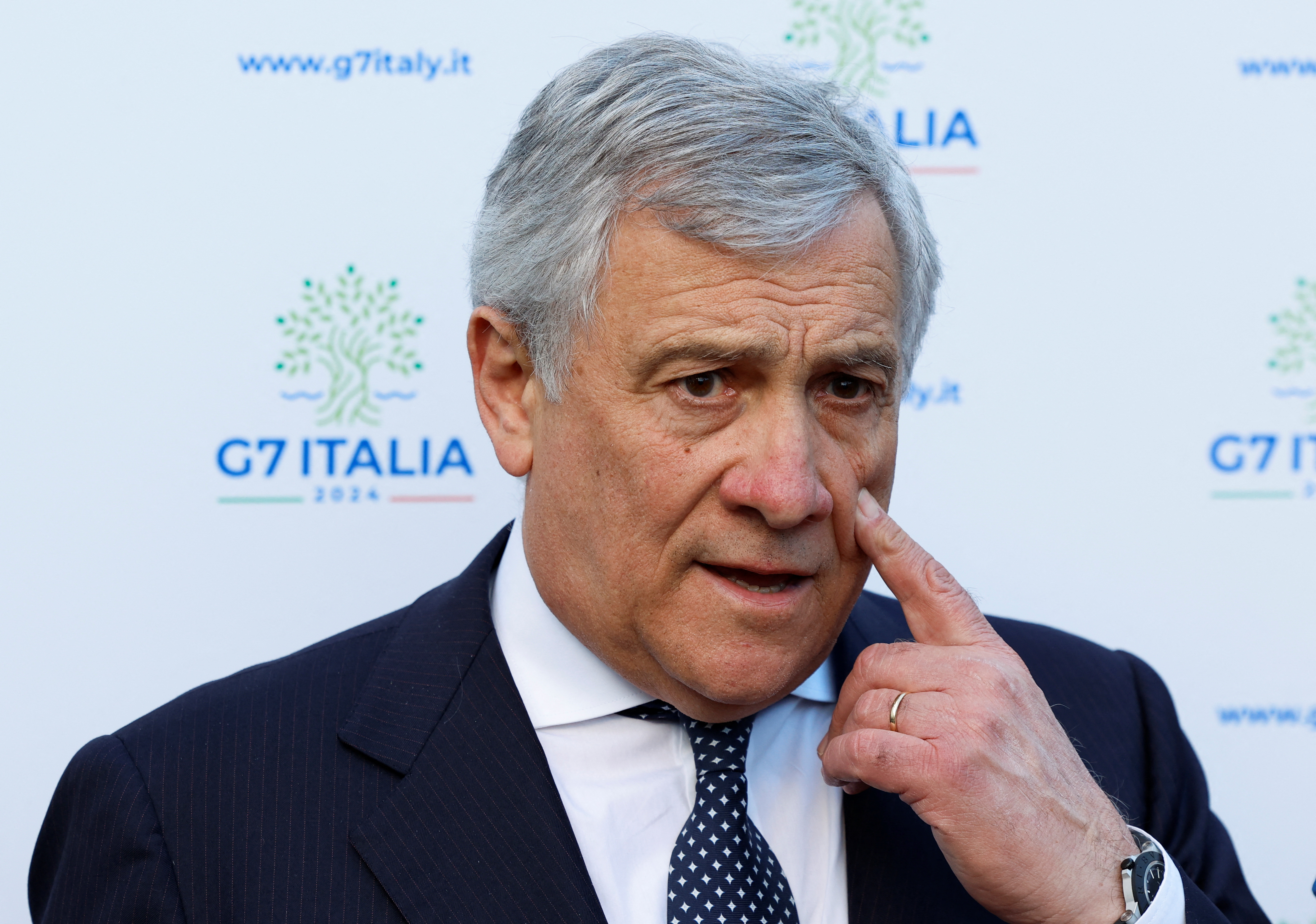 Italian Foreign Minister Antonio Tajani