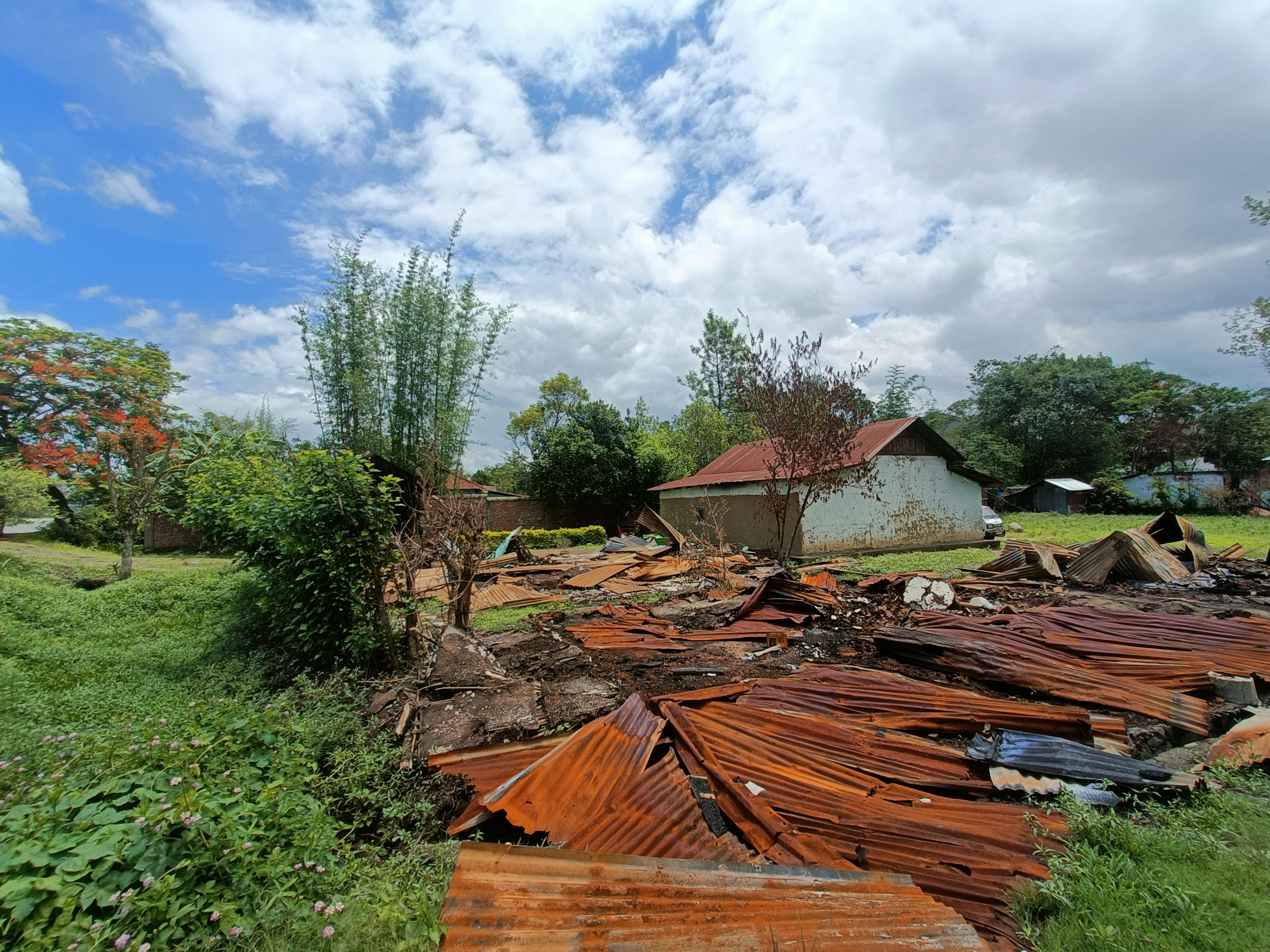 Torbung Bangla from where the violence started (picture taken in June)-