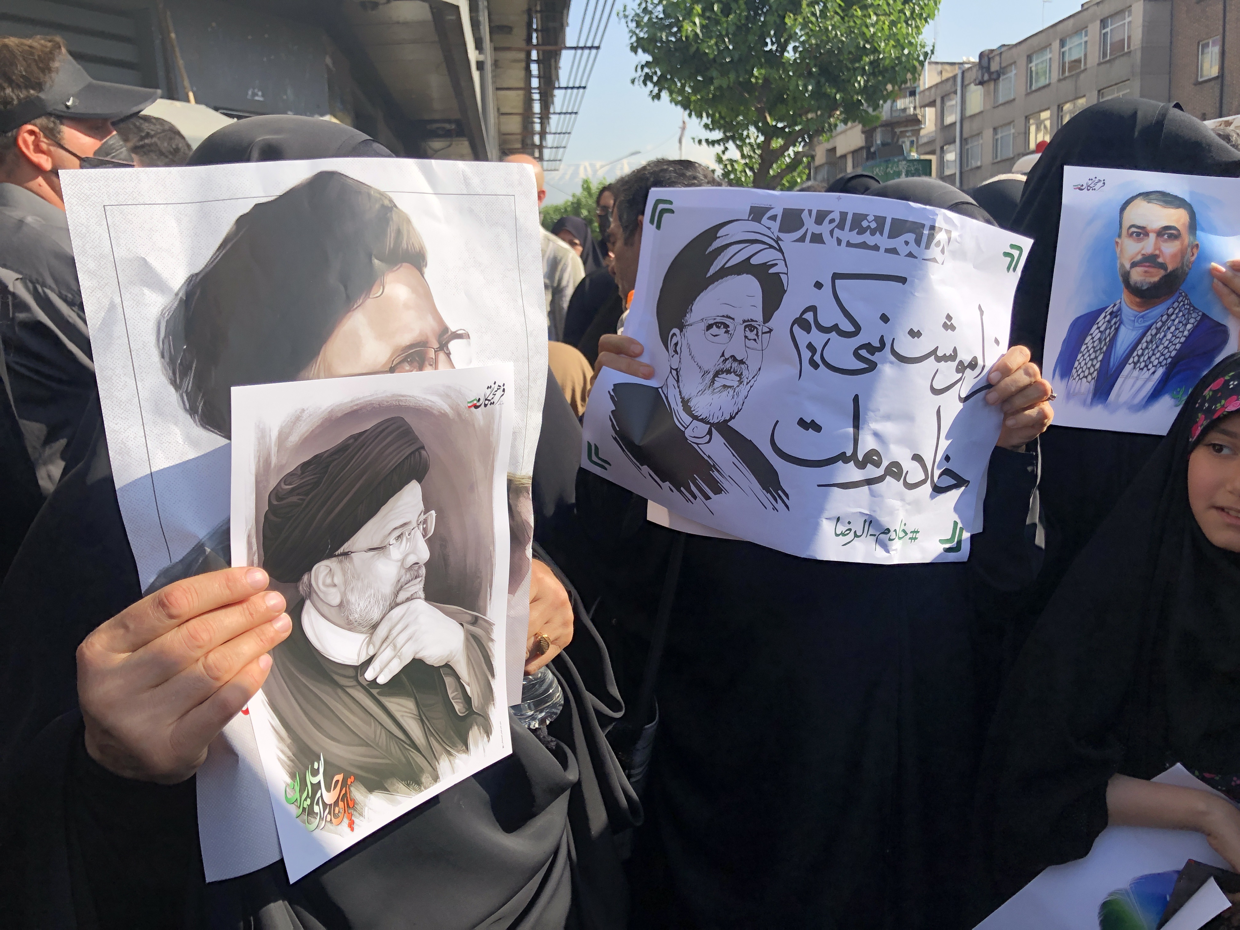 IRAN PRESIDENT FUNERAL