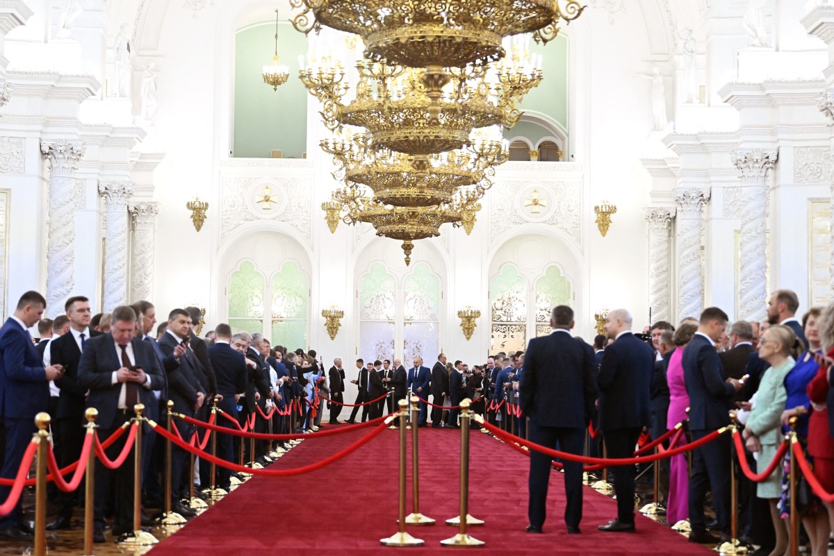 Russia's Vladimir Putin sworn in as president for a fifth term