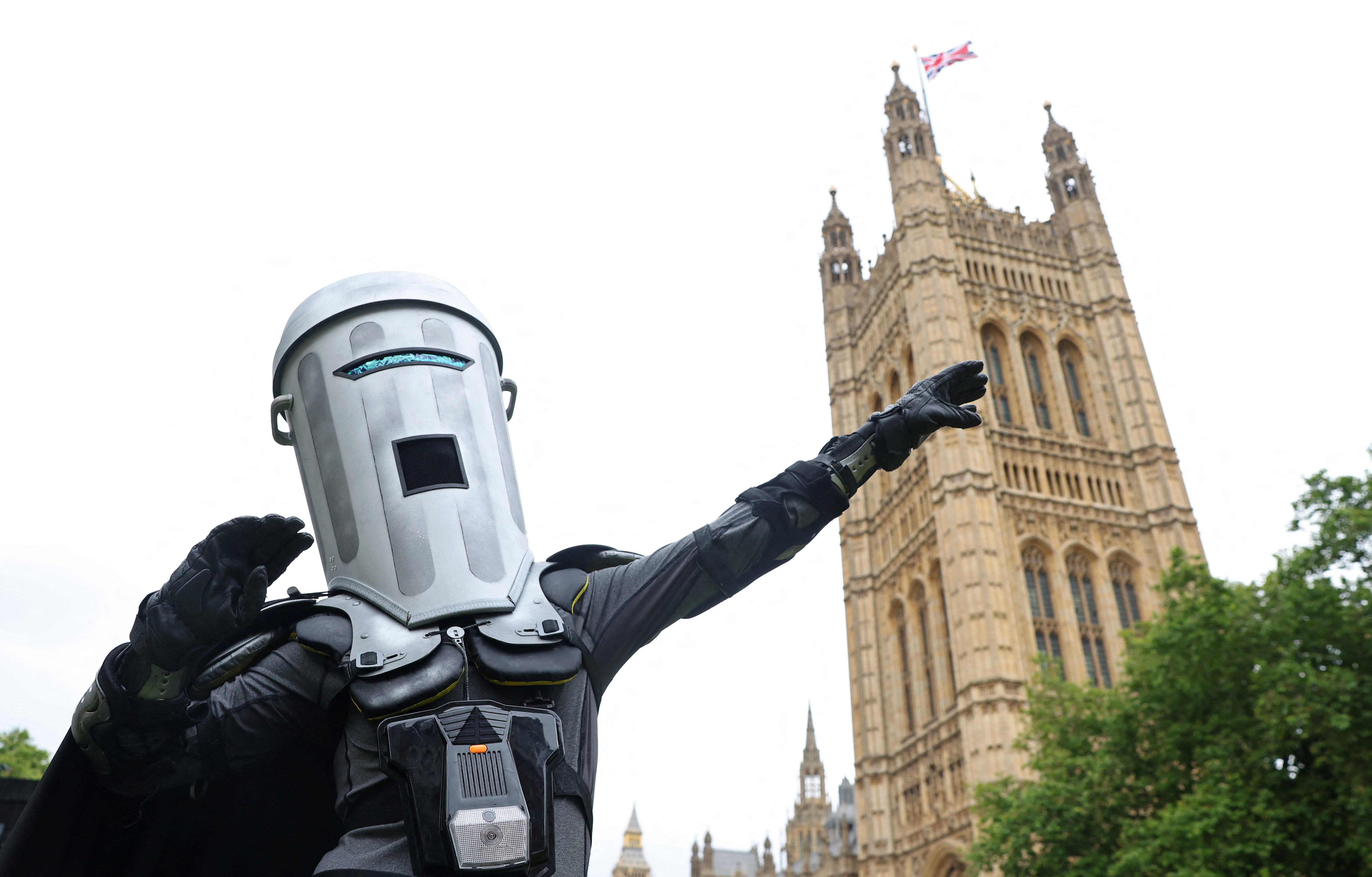 Is Count Binface heading for parliament? He is Nigel Farage’s main opponent in the Clacton by-election