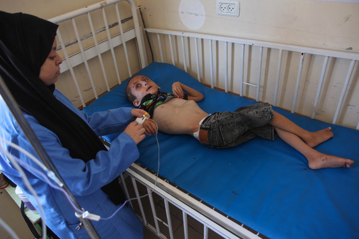 Palestinian boy Muhammad Shaaban