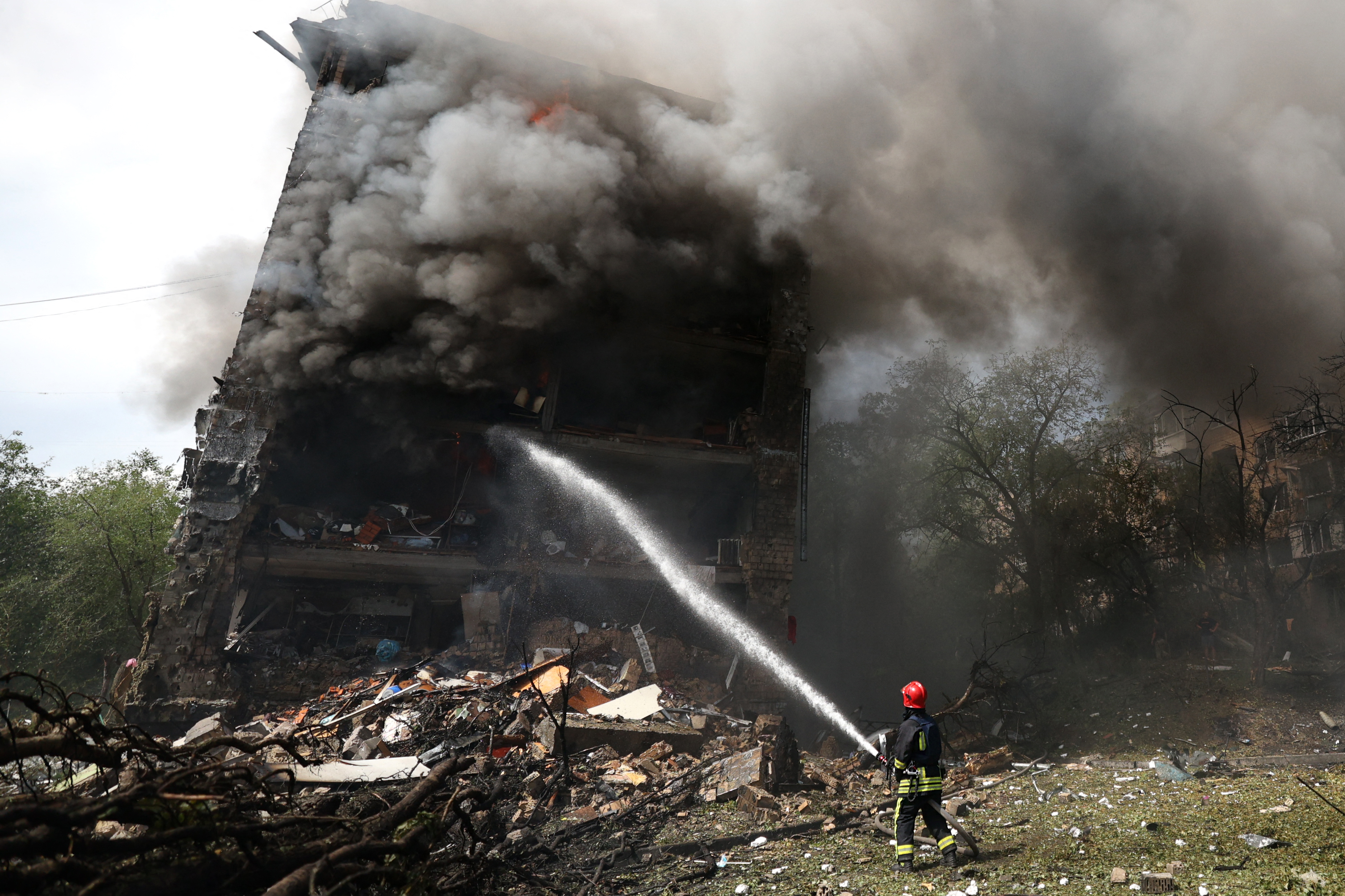 At least 28 killed in missile strikes across Ukraine