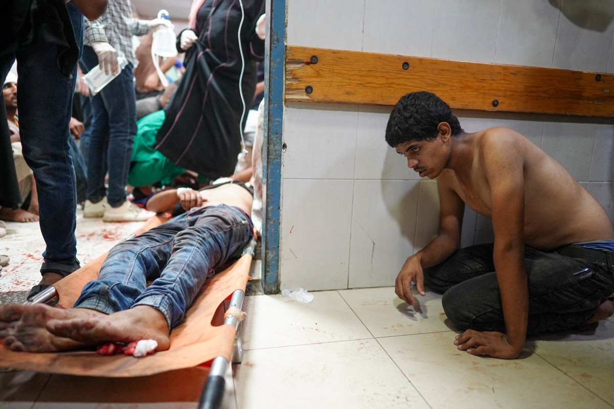 Deadly Israeli strike hits school turned shelter in southern Gaza