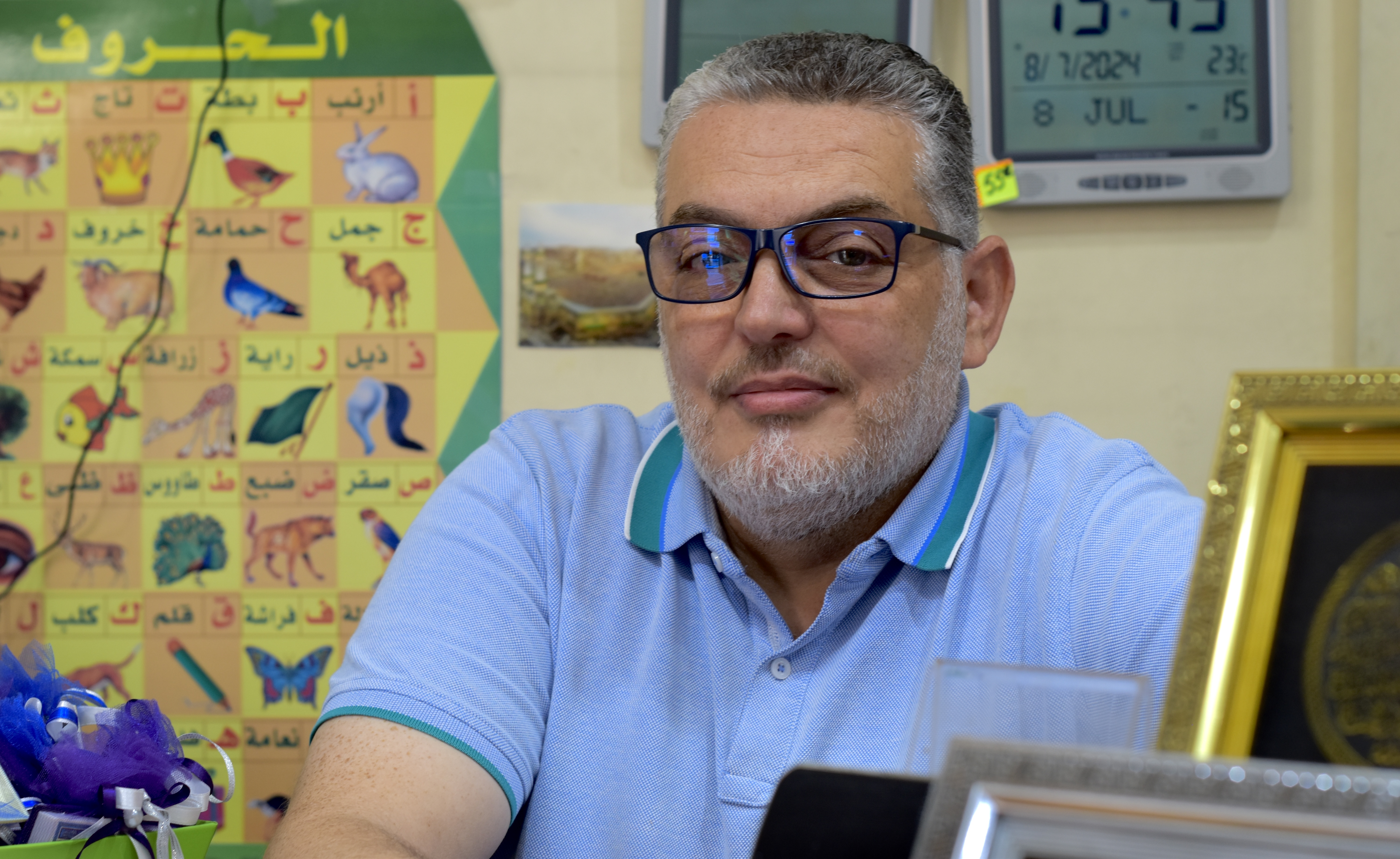 Farouk Ezzou feels relieved following the election that pushed the far right from the brink of power