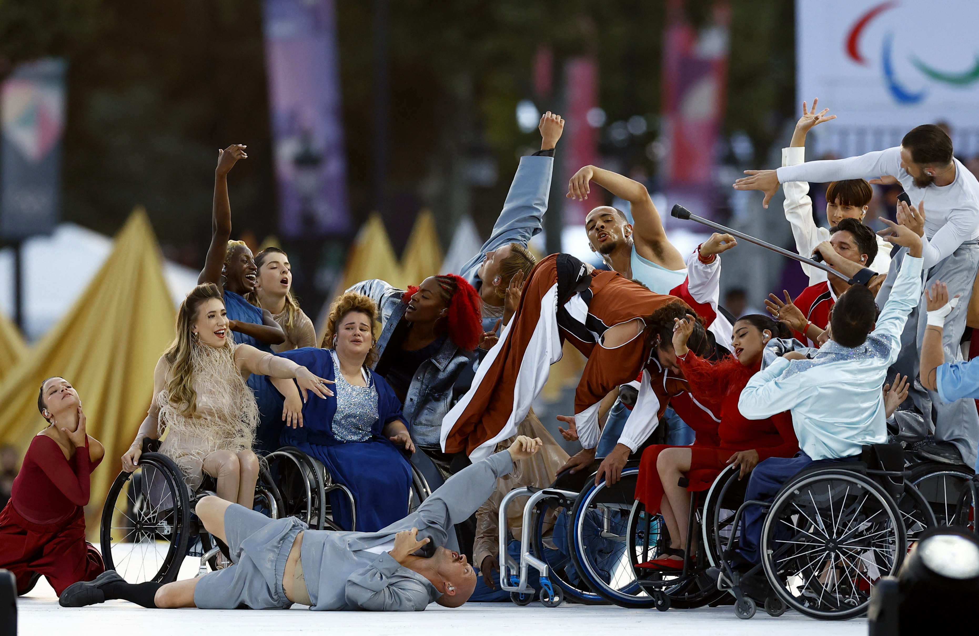 The Paris Paralympics open in City of Light