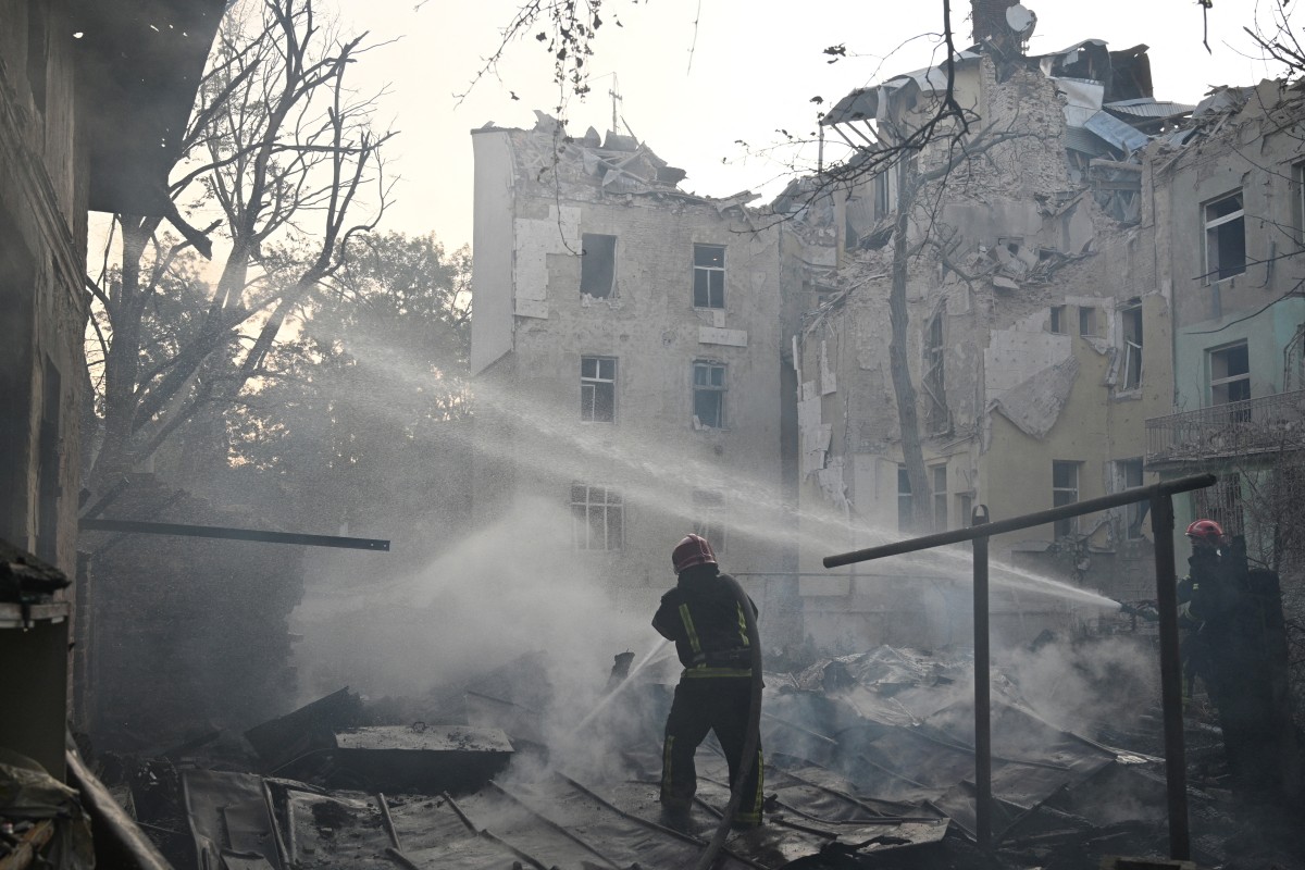 Russian strike on Ukraine's historic Lviv kills seven