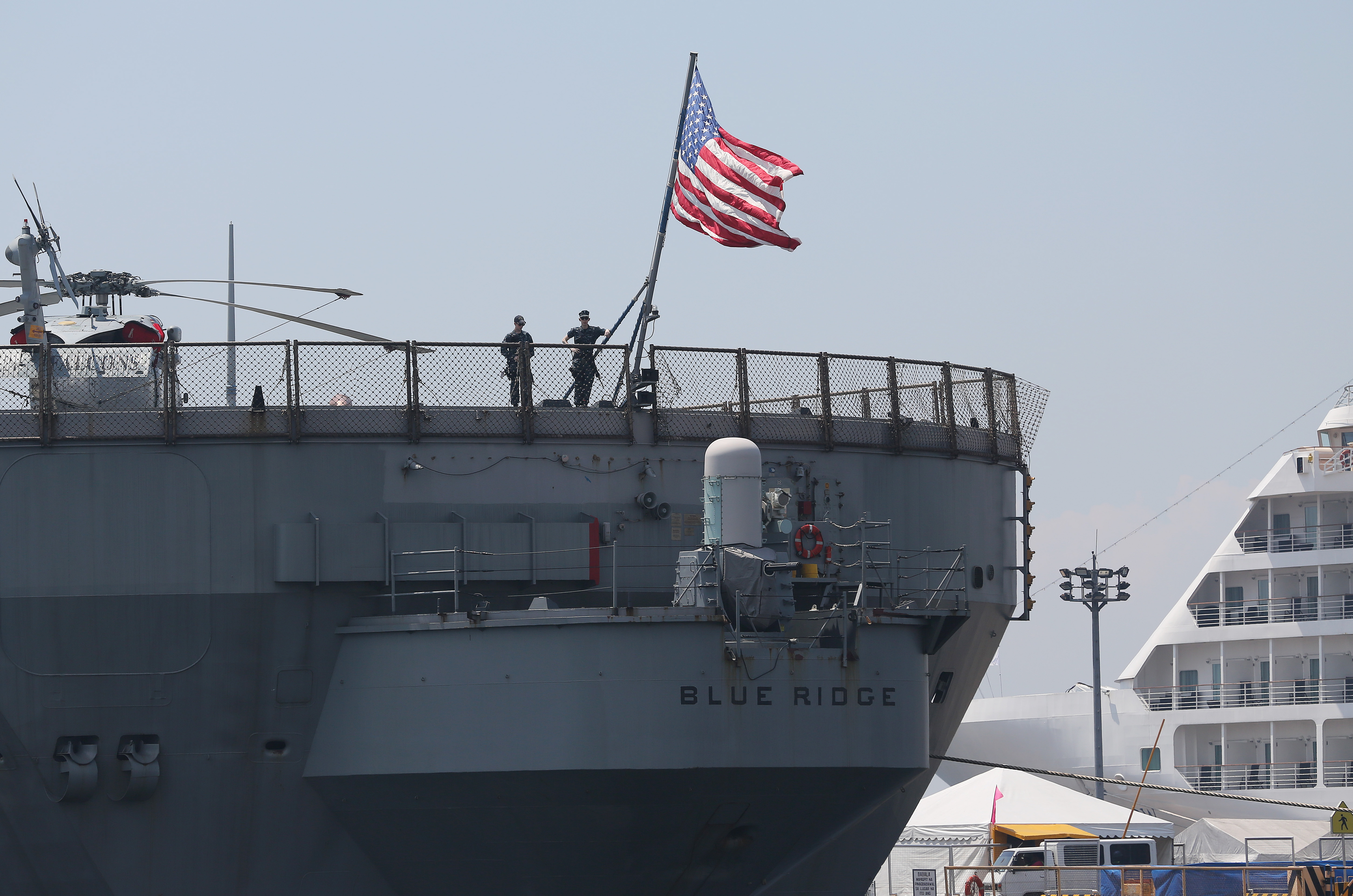 US ship