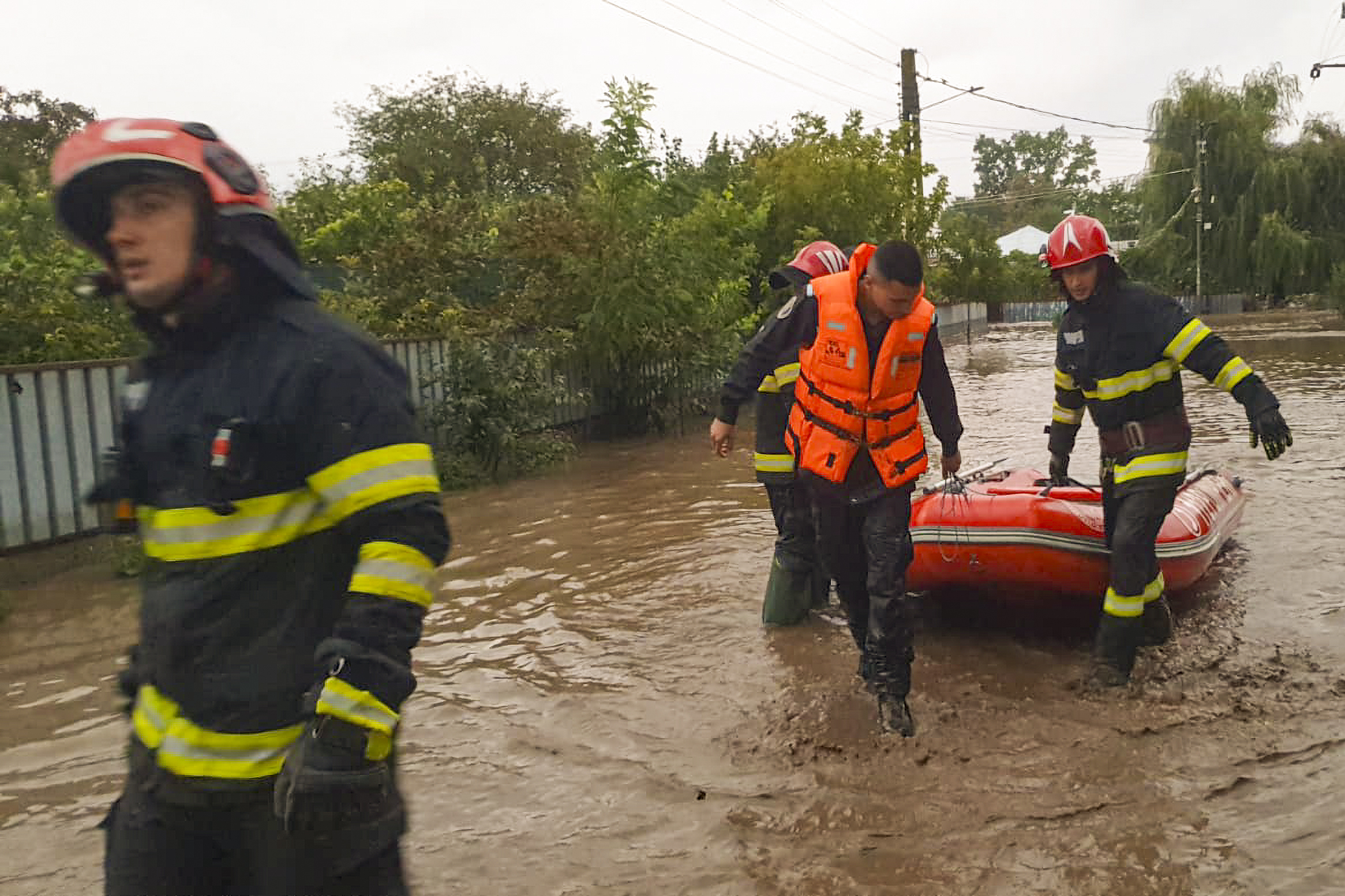 Four people found dead in Romania as floods leave hundreds stranded
