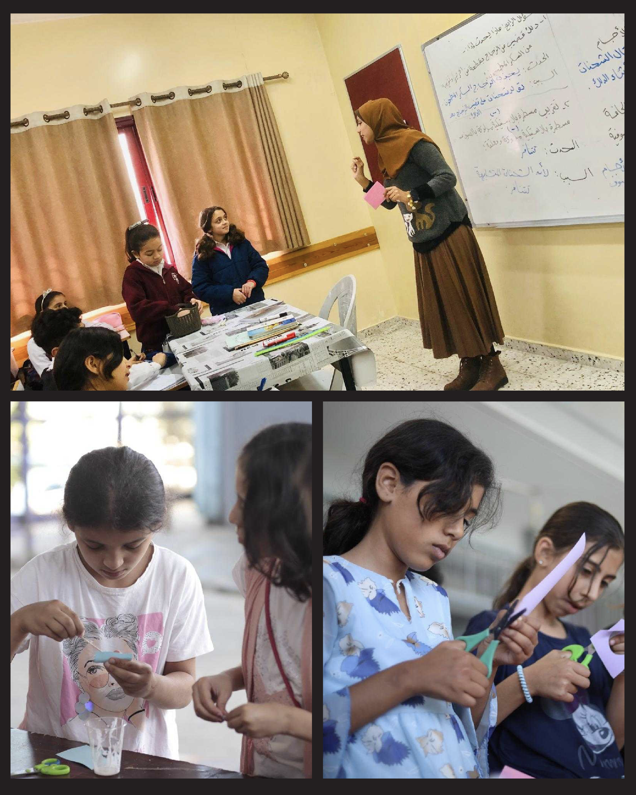 INTERACTIVE - Gaza back to school classroom-1725434440