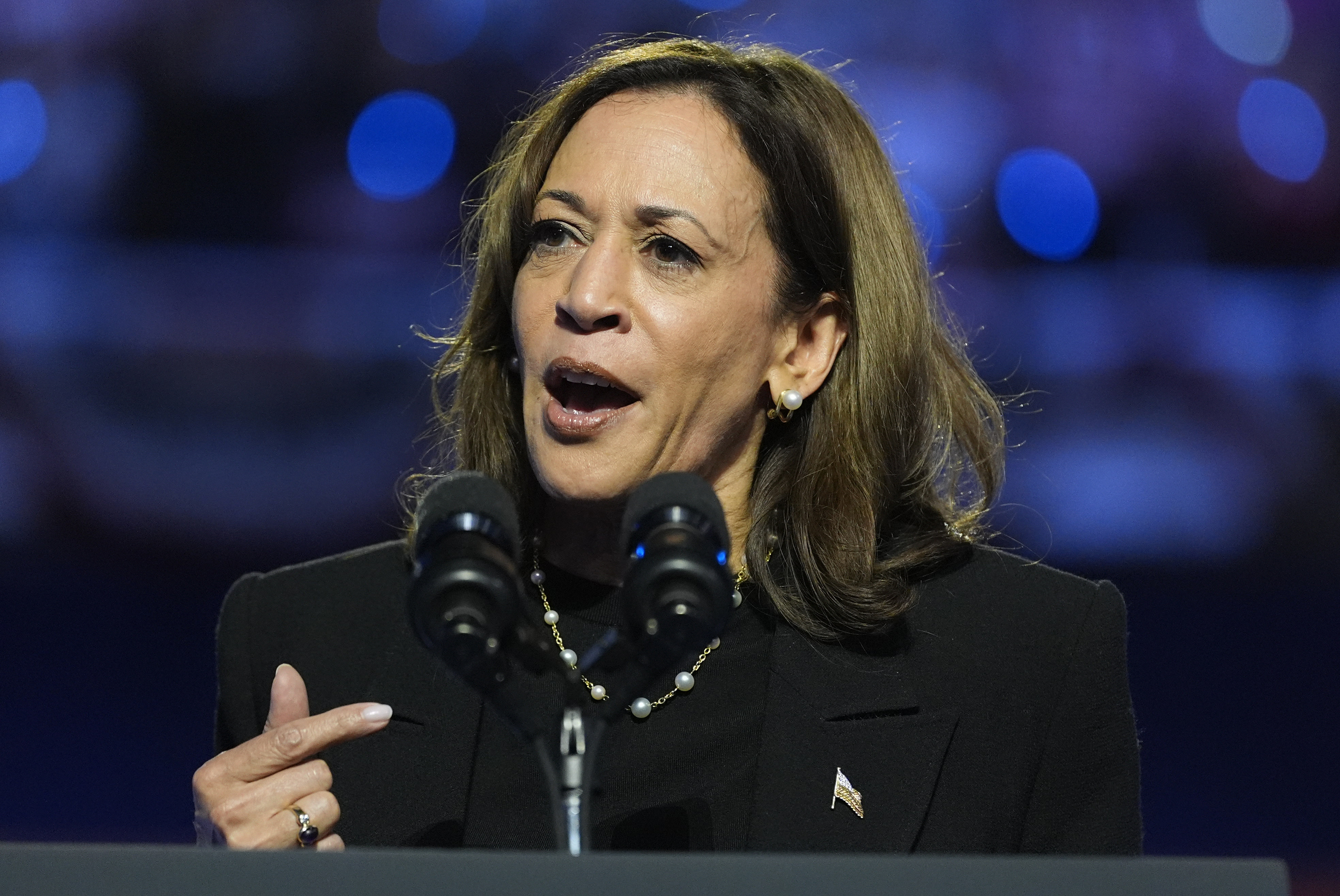 Kamala Harris speaks
