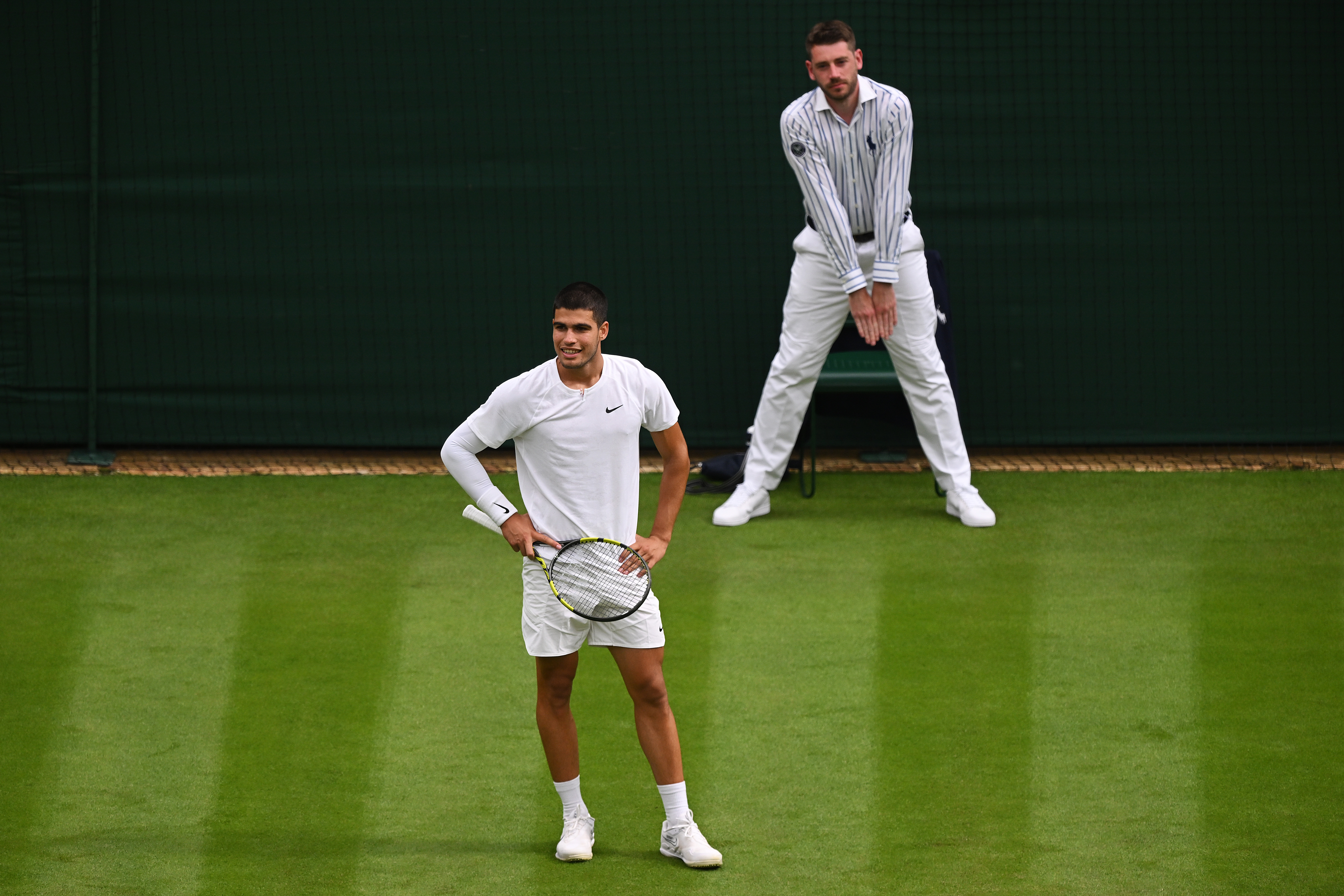 From 2025, line judges will disappear from matches at the Wimbledon Championships, which is the third of the four Grand Slam tennis events played annually