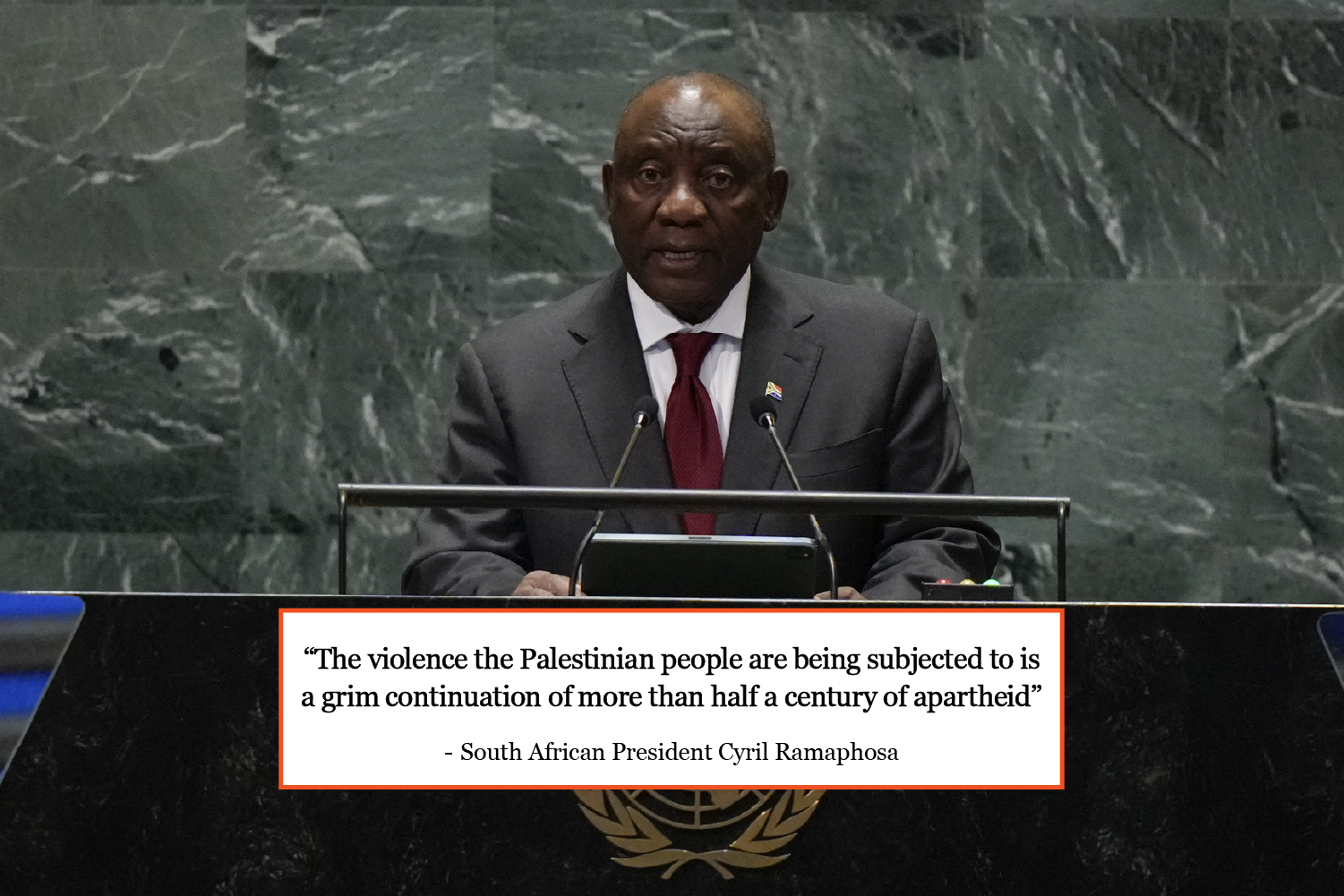 INTERACTIVE - UNGA Speeches on Gaza