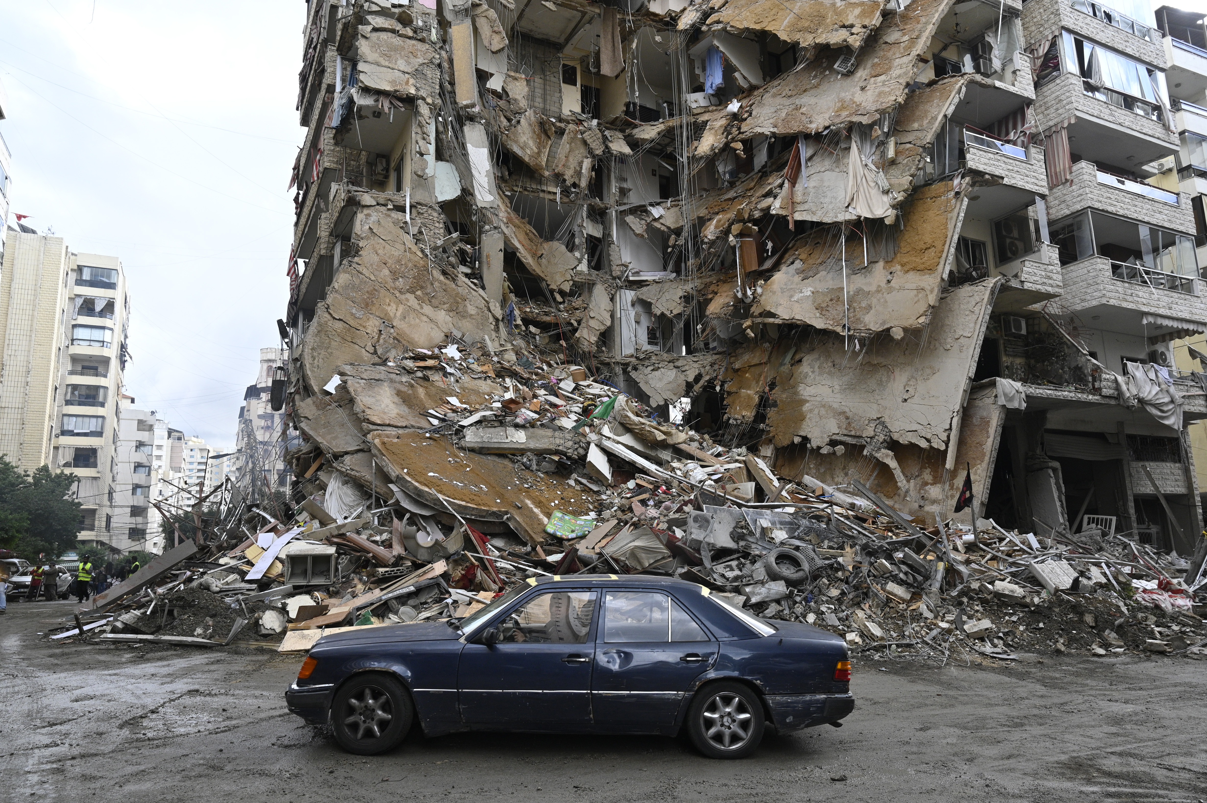 Several Israeli air strikes have hit the Lebanese capital’s southern suburbs.