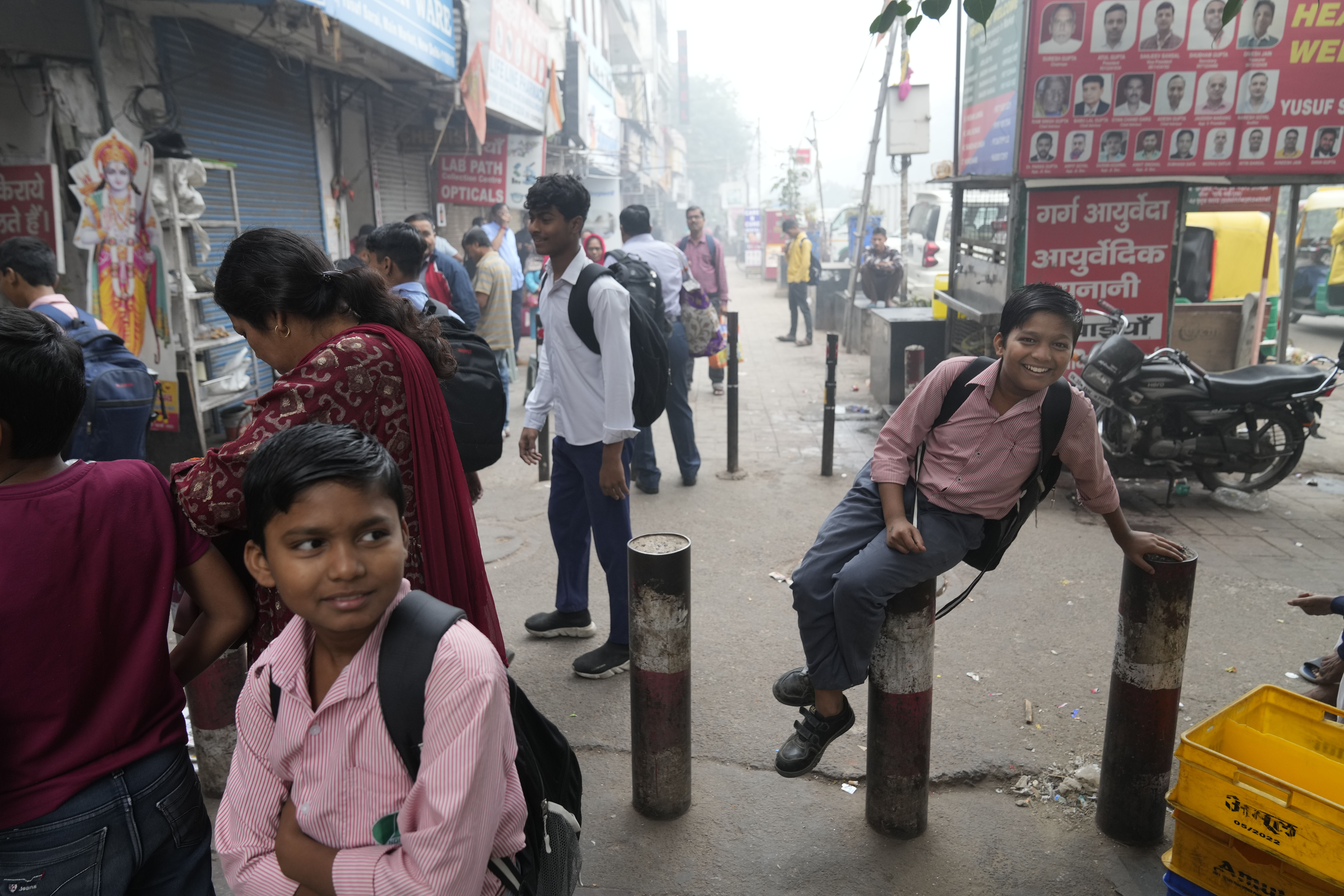 India Delhi pollution