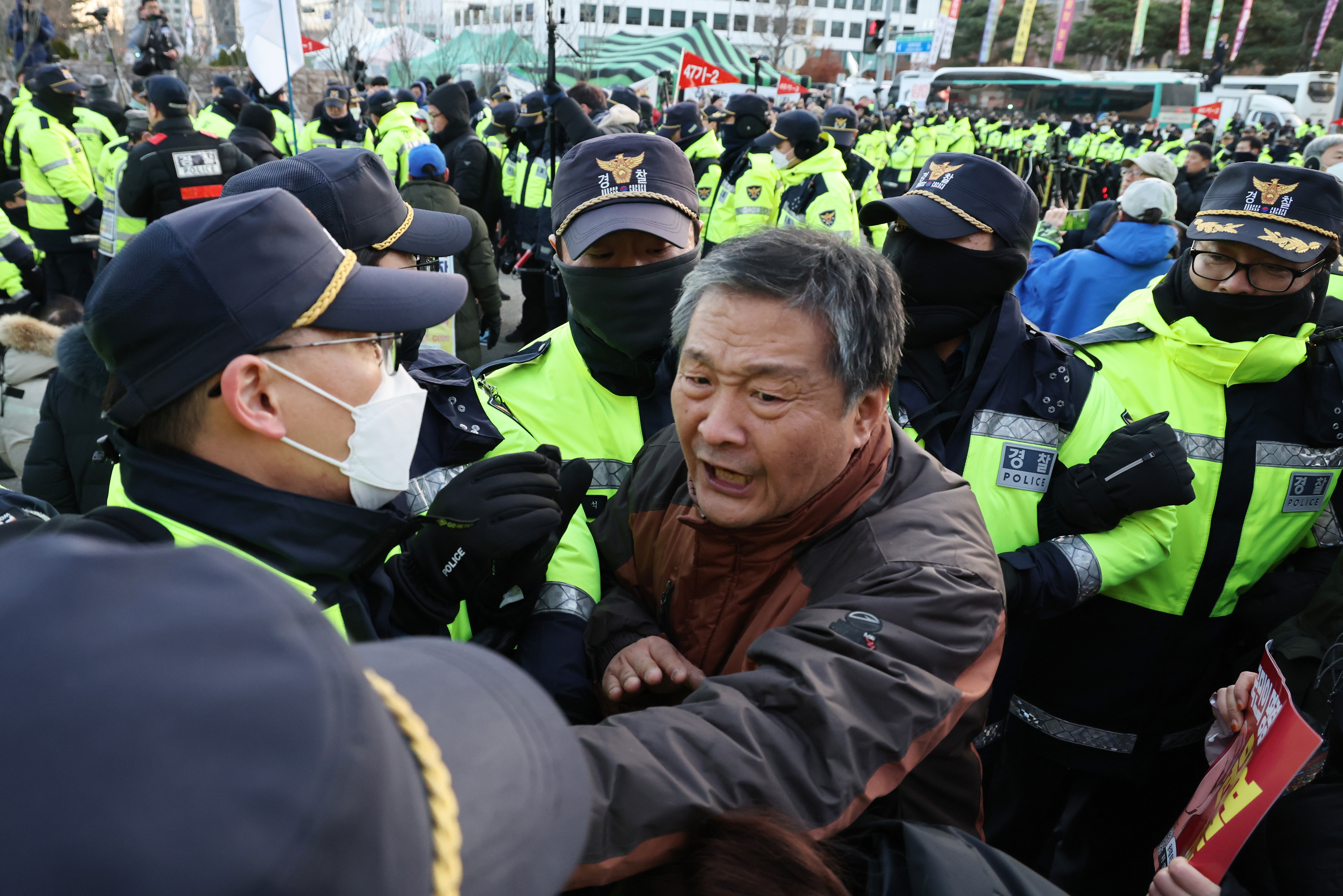 Protests for South Korean president to step down over martial law bid