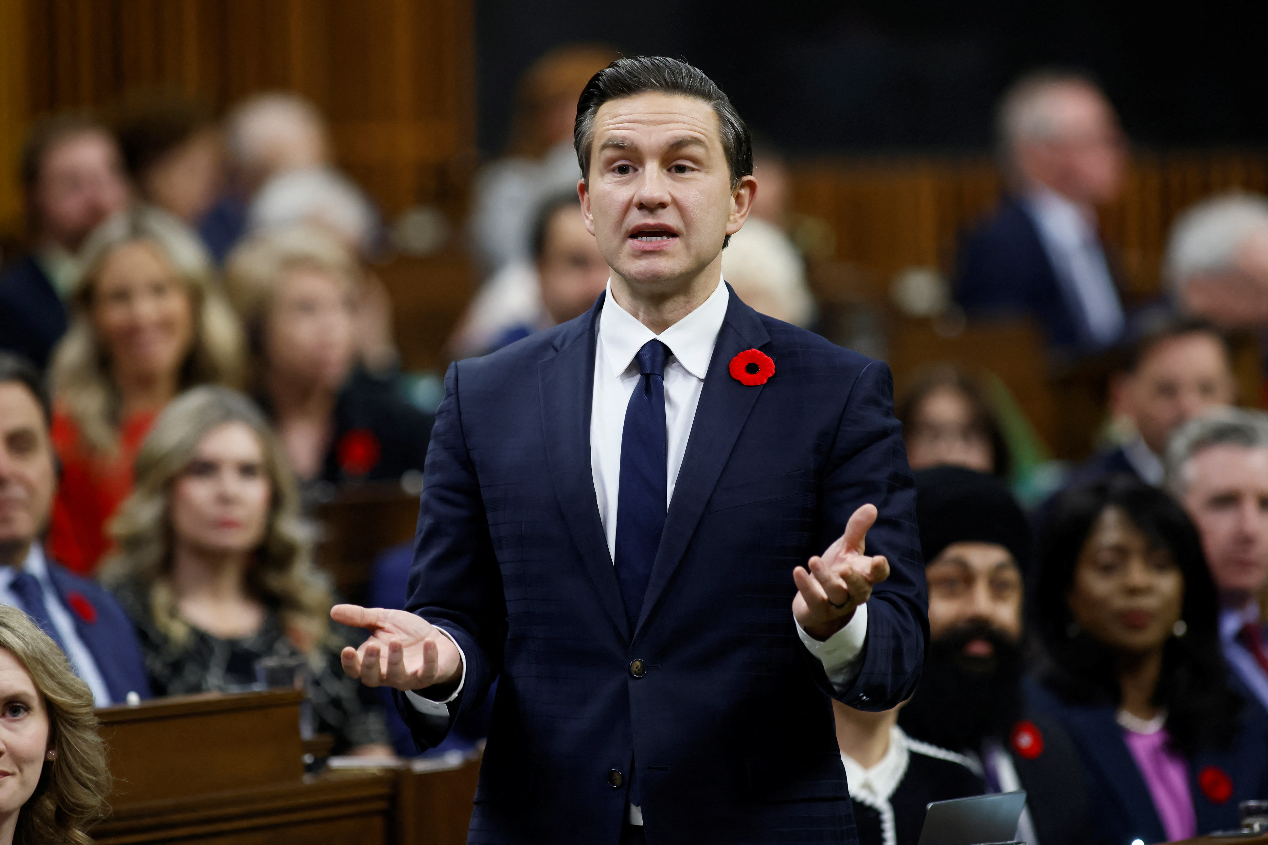 Conservative Party of Canada leader Pierre Poilievre