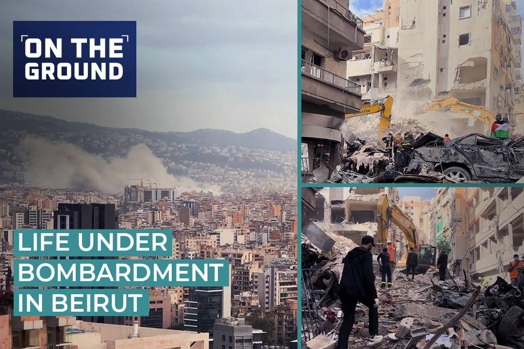 Israeli airstrikes in Beirut