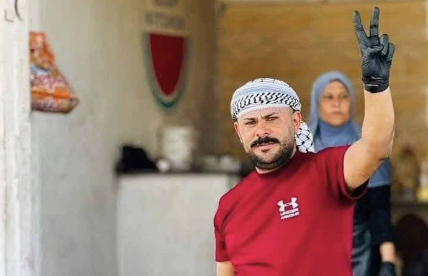 Chef Mahmoud Almadhoun, 33, is survived by his wife, Alaa, and their seven children - the youngest of whom is a baby girl named Aline, who was born just a few weeks ago [GazaSoupKitchen via Instagram]