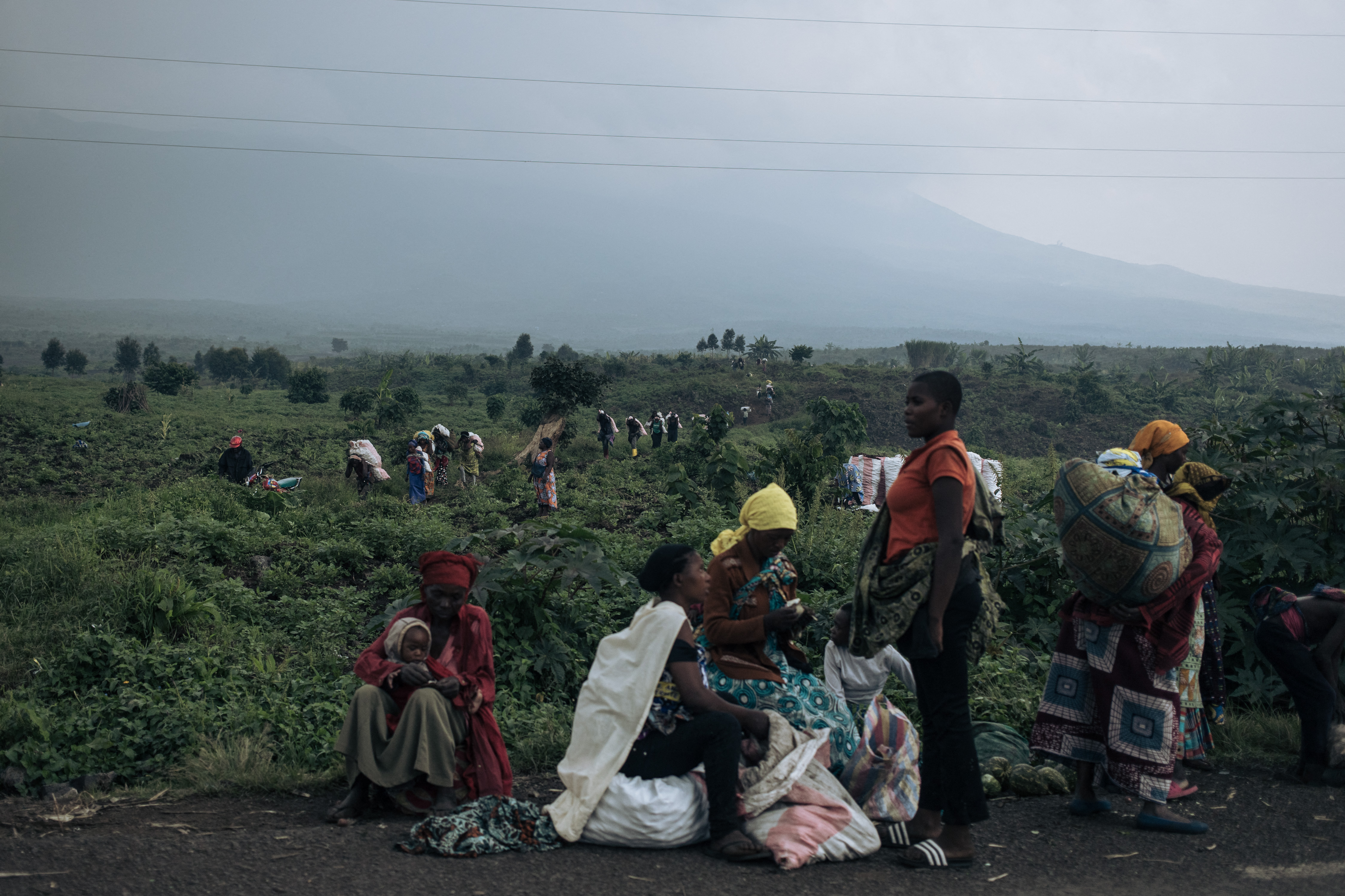 Displaced people face uncertain future after leaving Kanyaruchinya camp