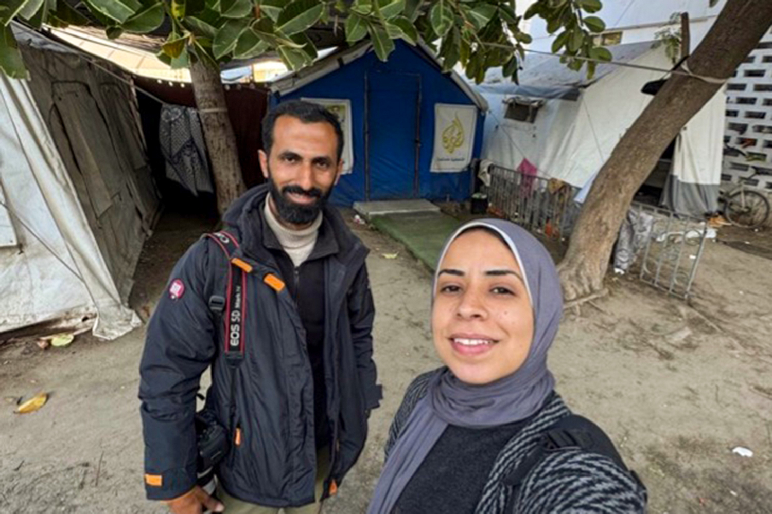 Abdelhakim Abu Riash and Maram Humaid 