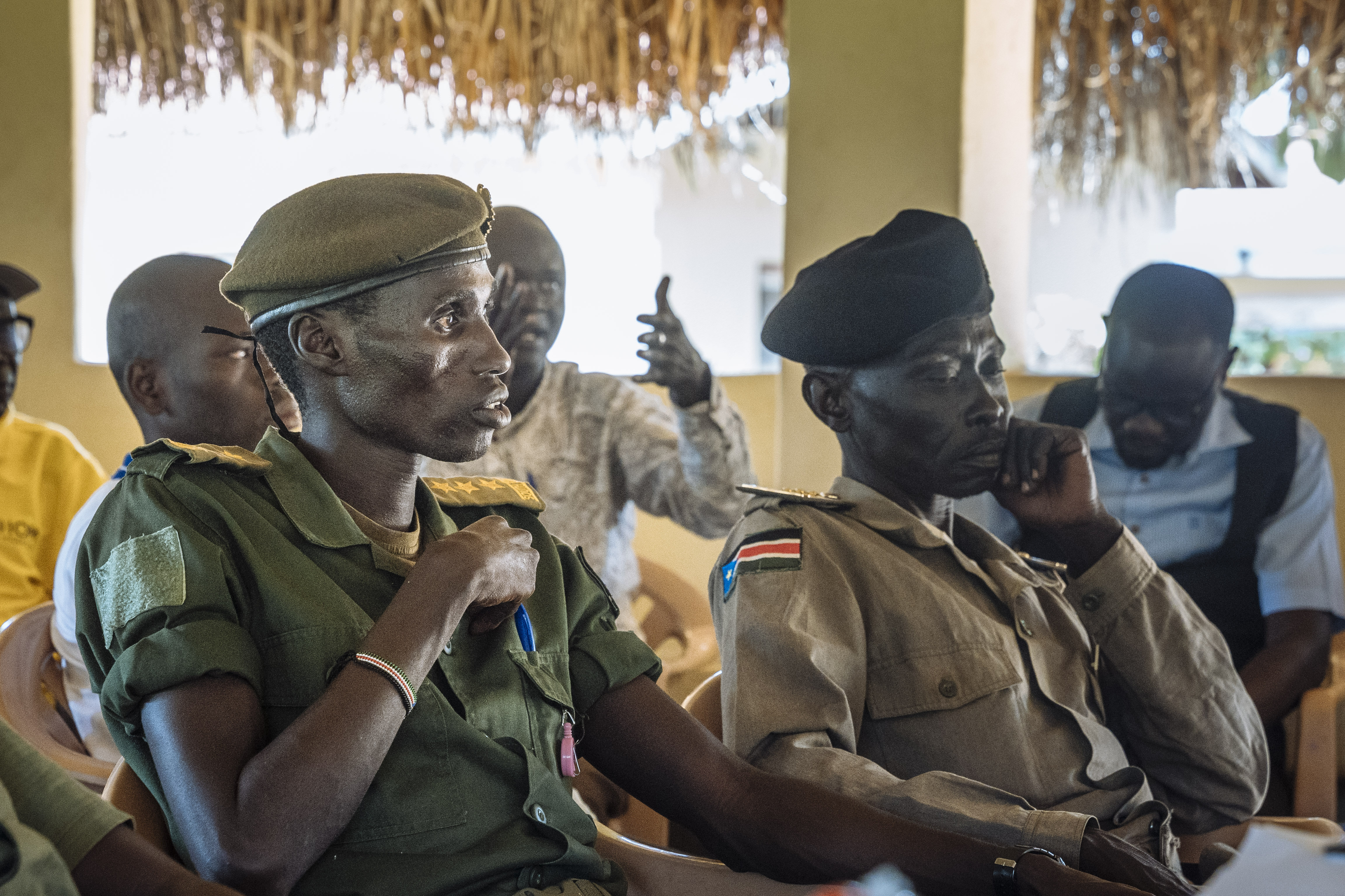 Civilian and military dialogues in Yei, South Sudan, aim to foster understanding and improve relations between local communities and security forces. These initiatives provide a platform for open communication, addressing grievances, and building trust in a region still recovering from years of conflict. Muse Mohammed/IOM