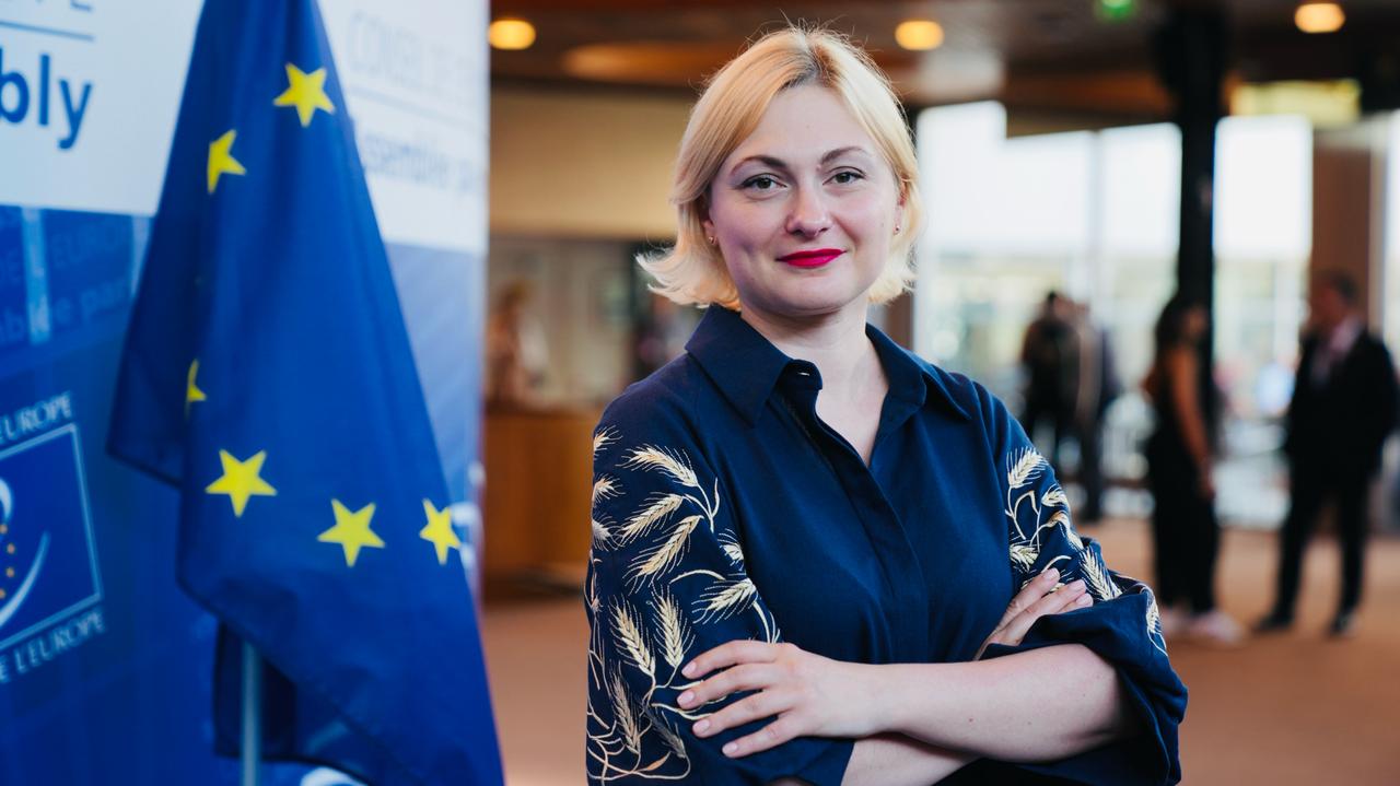 Yevheniia Kravchuk, a politician, said some women step in on the front lines ‘for revenge’ for their killed male relatives [Courtesy: Yevheniia Kravchuk]