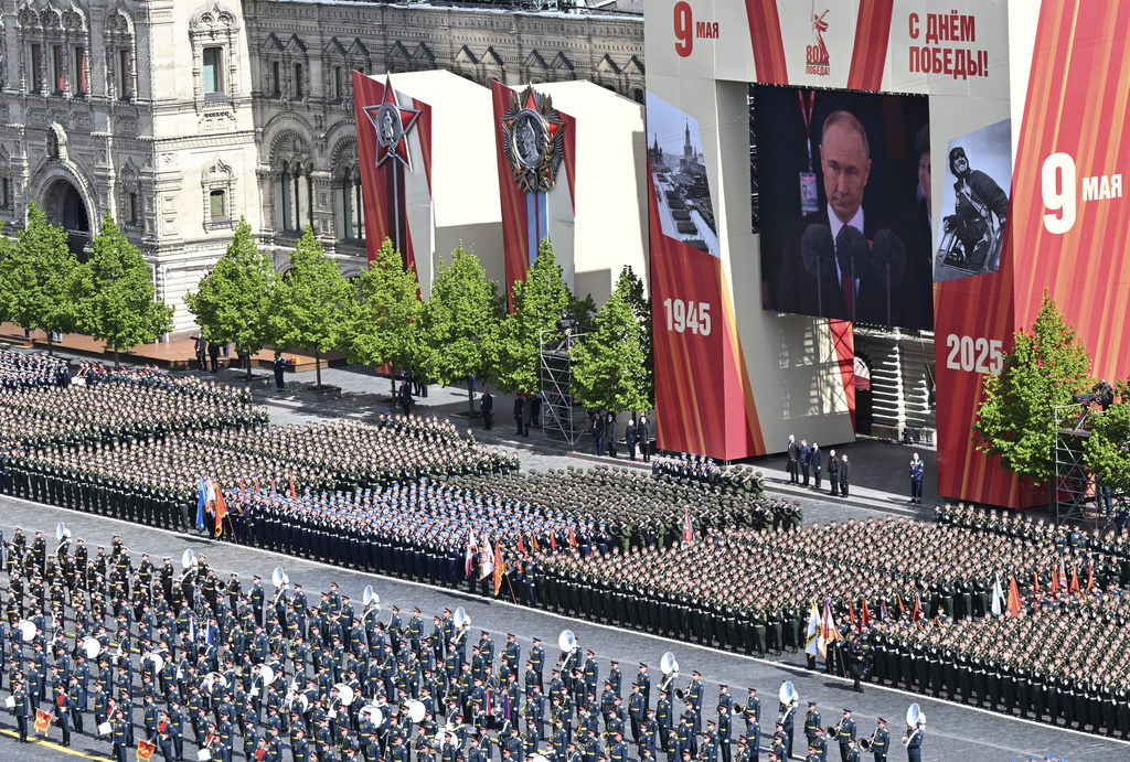 Victory Day military parade in Moscow