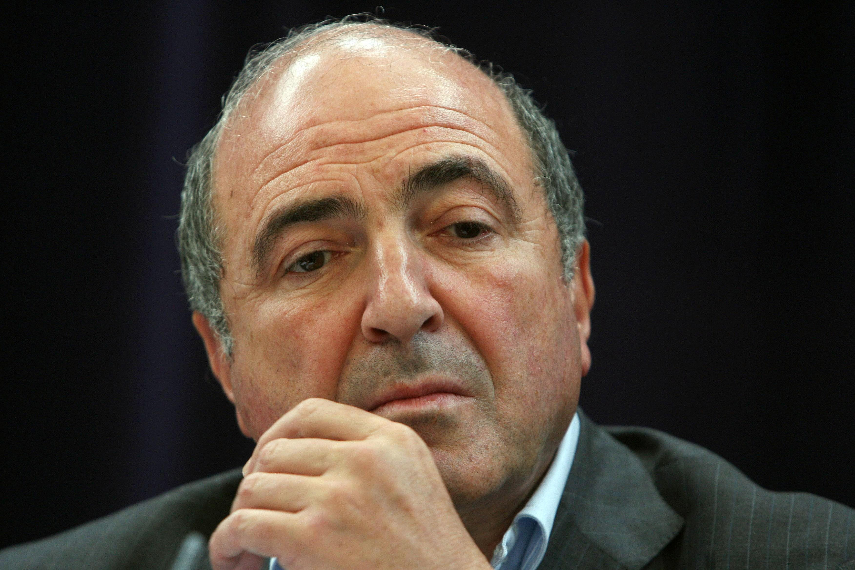 Boris Berezovsky talks to the media at a news conference in Westminster, central London in 2007. Berezovsky, who fled Russia for the United Kingdom in 2000, and died in 2013, was one of the most powerful oligarchs of the Yeltsin era