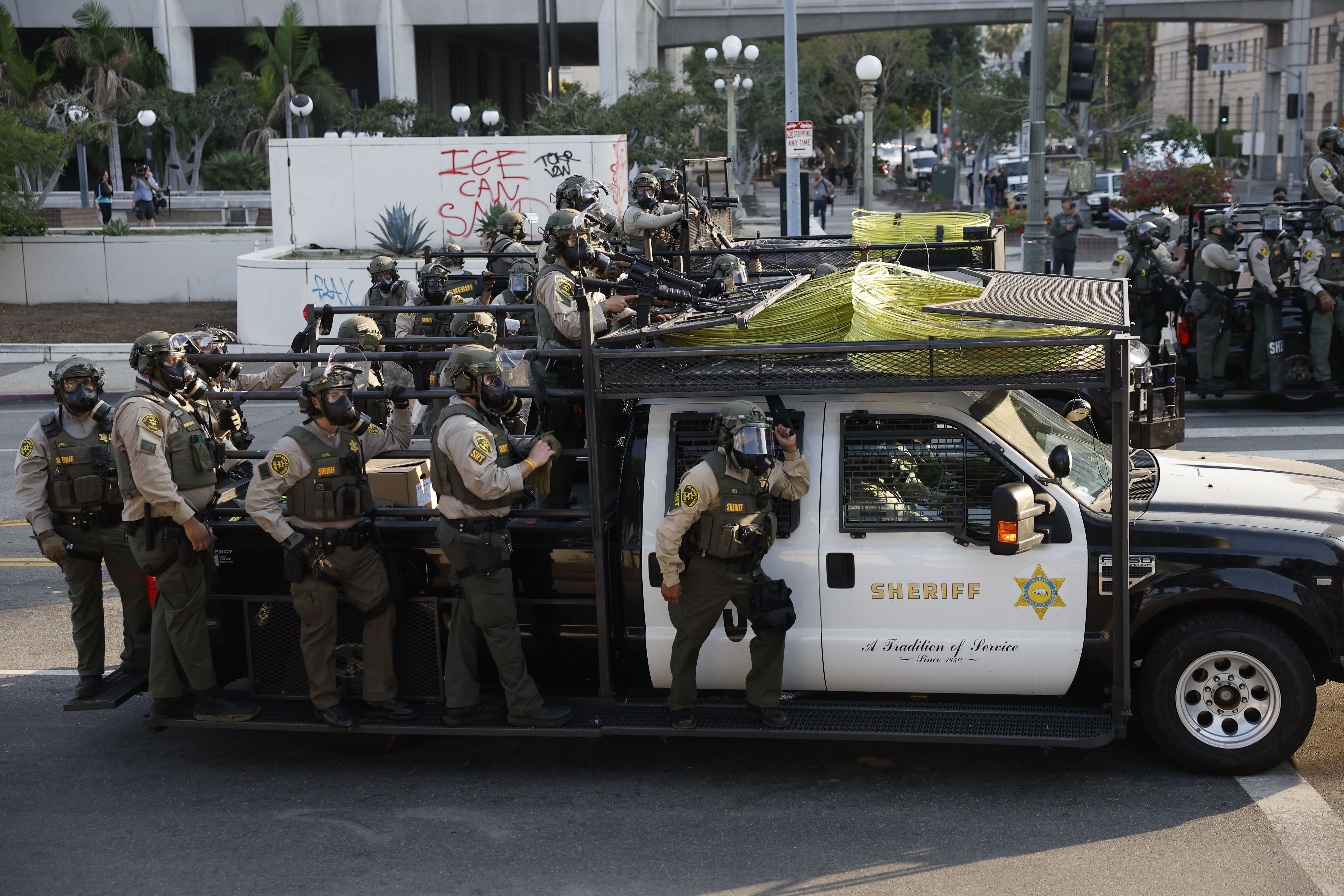 Trump sends Marines and more National Guard members to Los Angeles