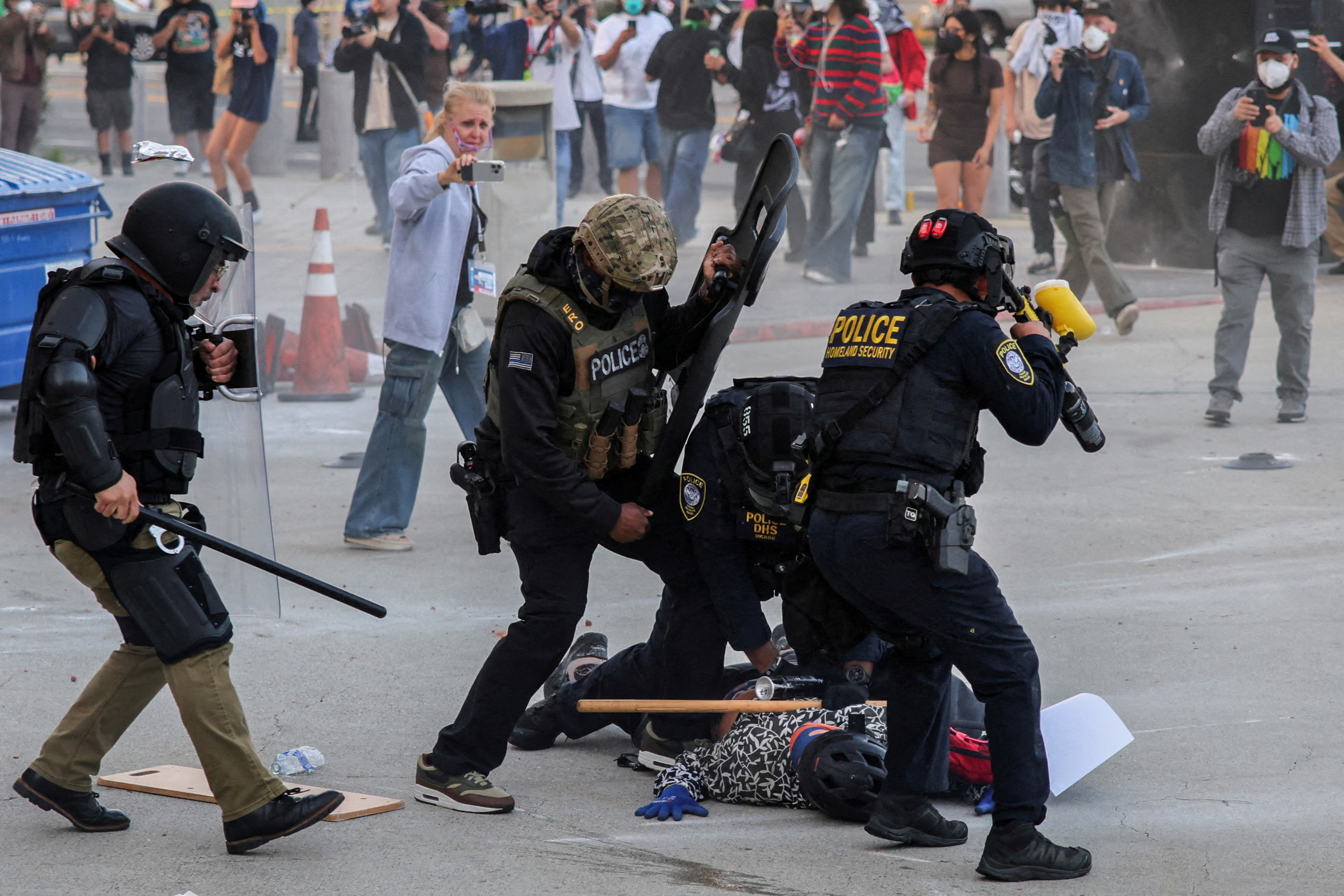 USA ICE RAID PROTEST