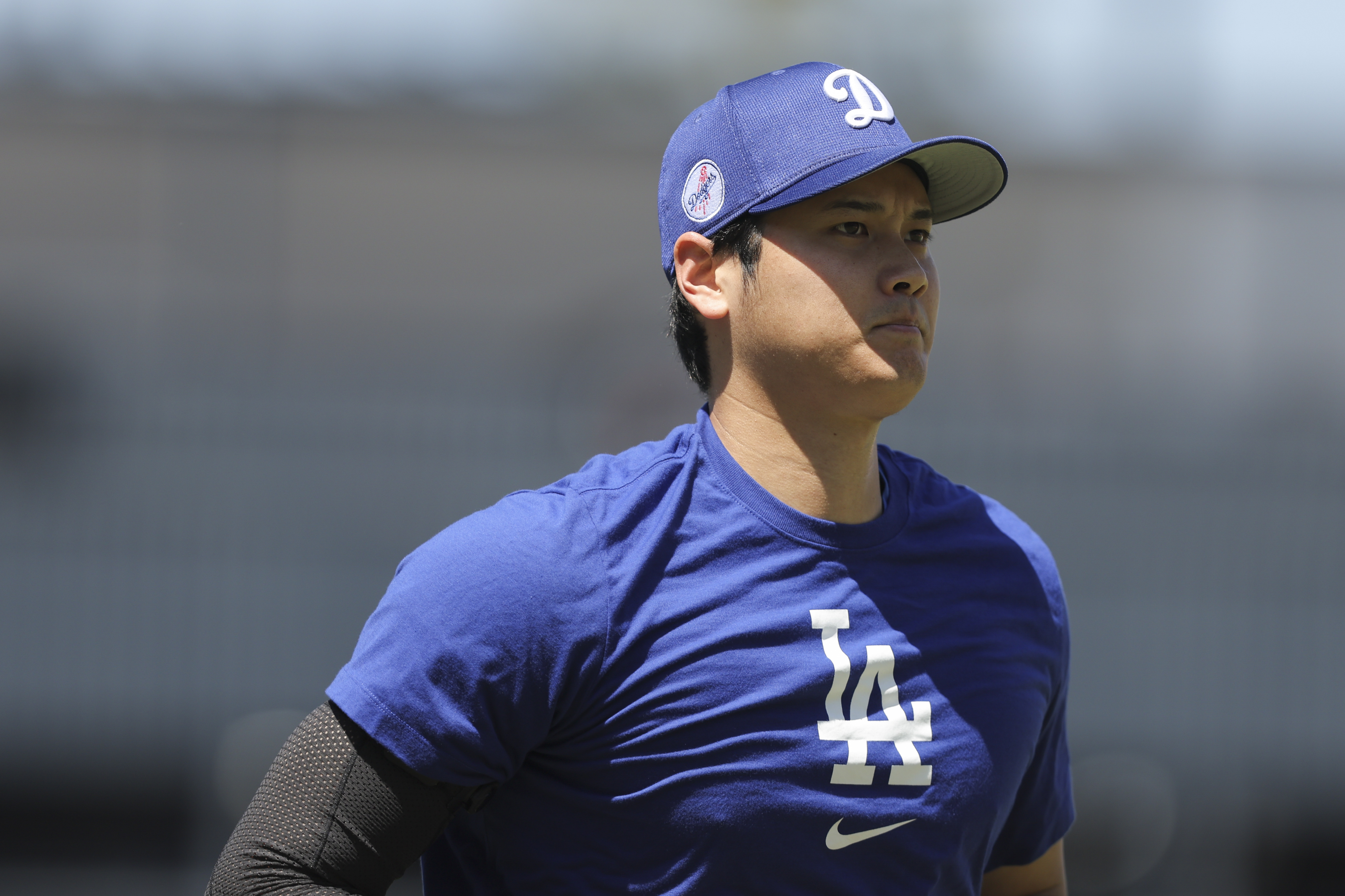 Shohei Ohtani signed a 10-year, $700m contract with the Los Angeles Dodgers in 2023 [File: Jessie Alcheh/AP]