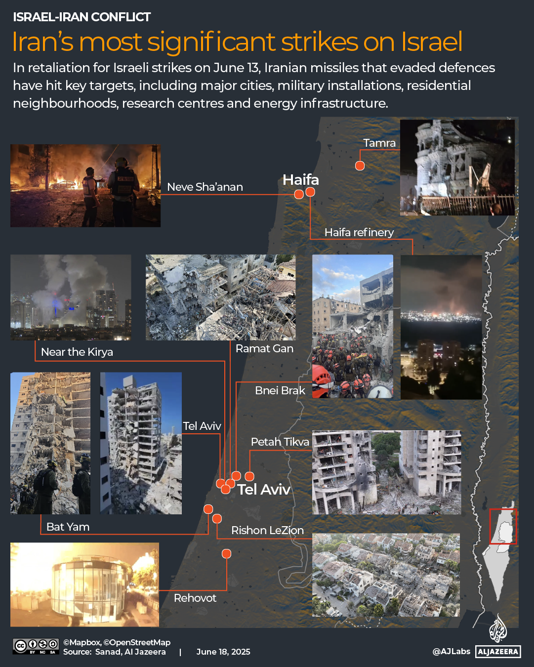 INTERACTIVE - Iran most significant strikes on Israel map-1750246877