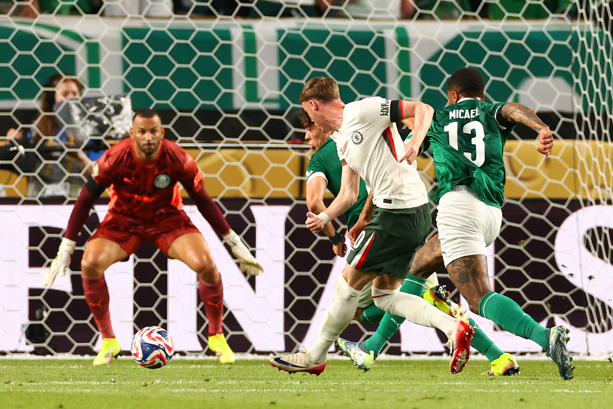 Cole Palmer in action.