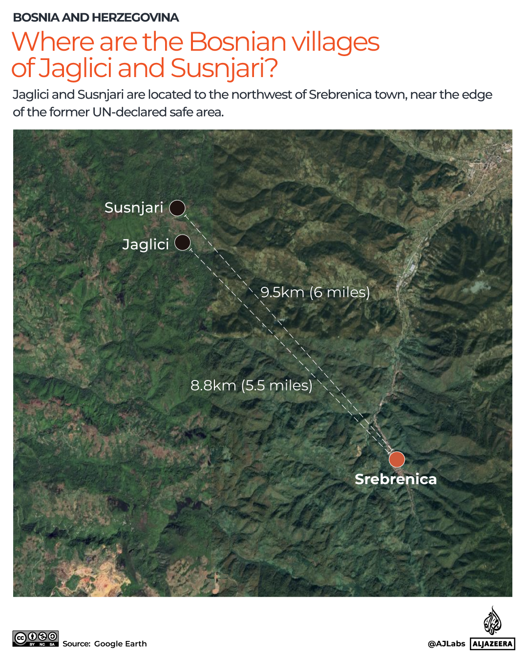 INTERACTIVE-Srebrenica-Where are the Bosnian villages of Jaglici and Susnjari-LIVEPAGE