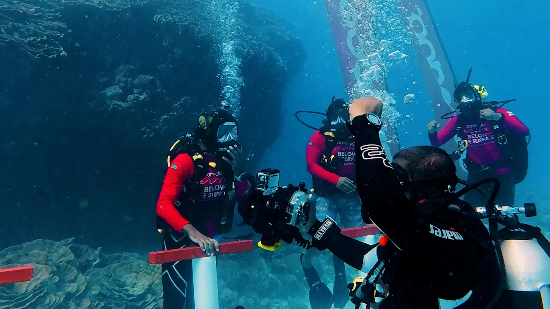 The discussion session was organized in the Ba Folhado Marine area (Al Jazeera).