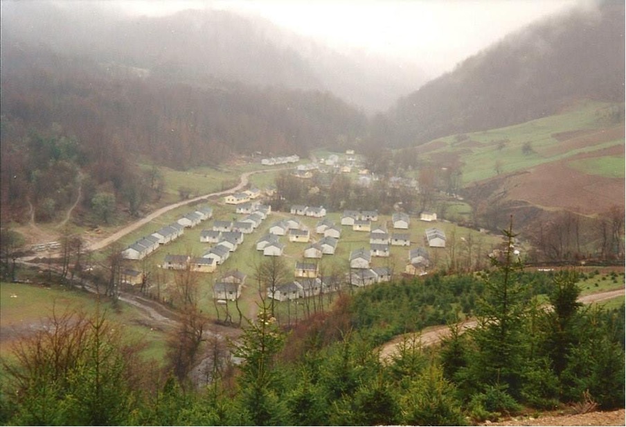 The Slapovici refugee camp, located in Srebrenica municipality, sheltered over 3,000 Bosniak refugees during the last two years of Bosnian War [Photo courtesy of Nedzad Avdic]