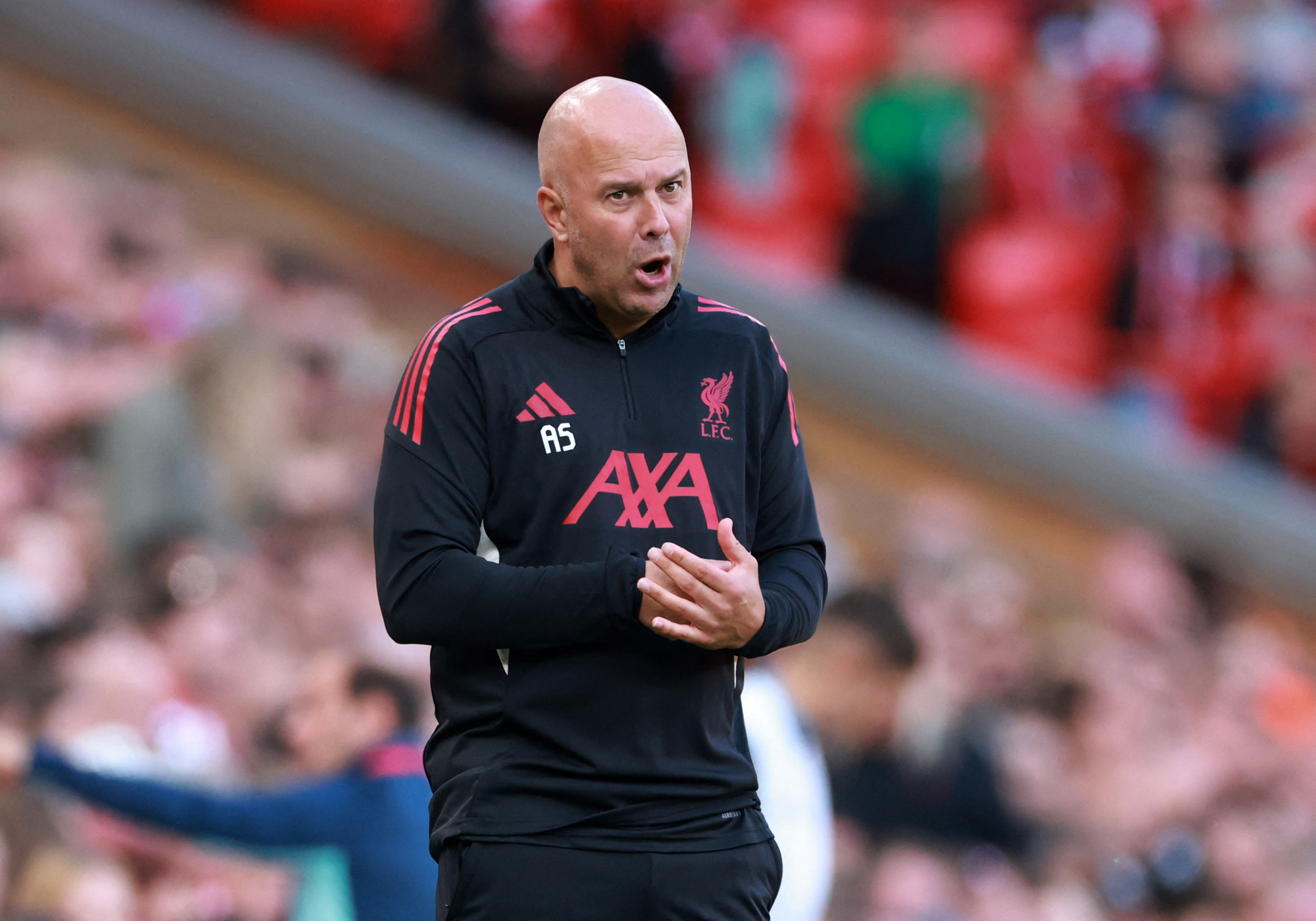 Liverpool manager Arne Slot won the Premier League in his first season at Anfield