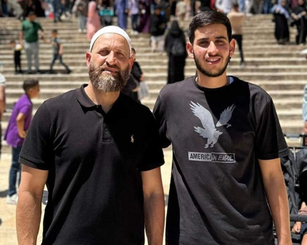Kamal Musallet and his son Sayfollah