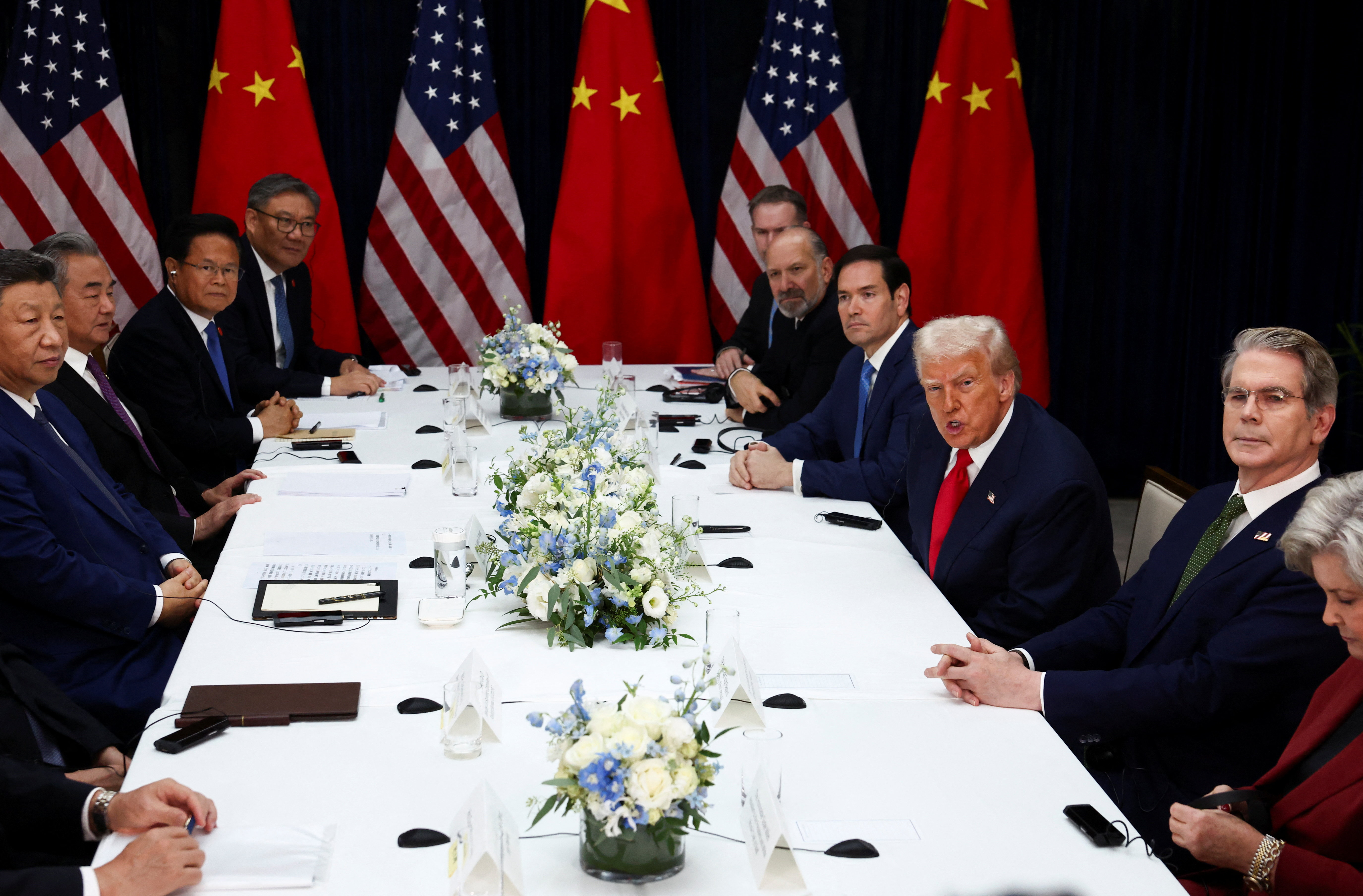 US President Donald Trump and Chinese President Xi Jinping
