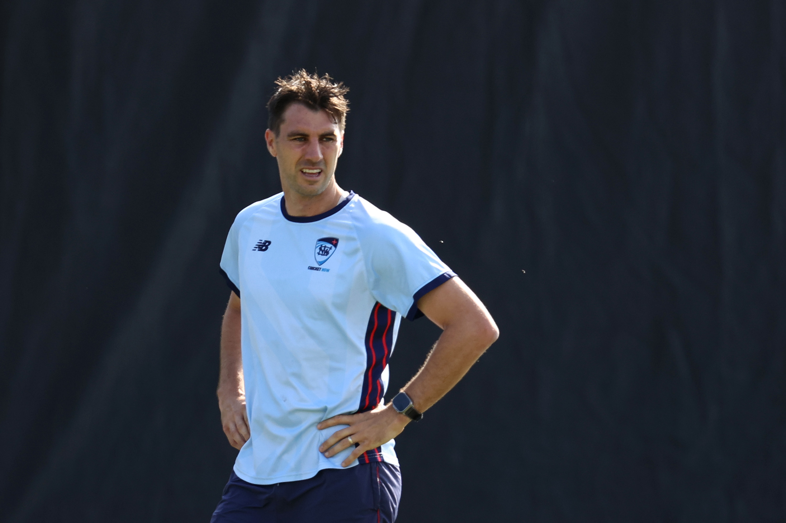 Australia's Pat Cummins returns to training but will miss the series with India