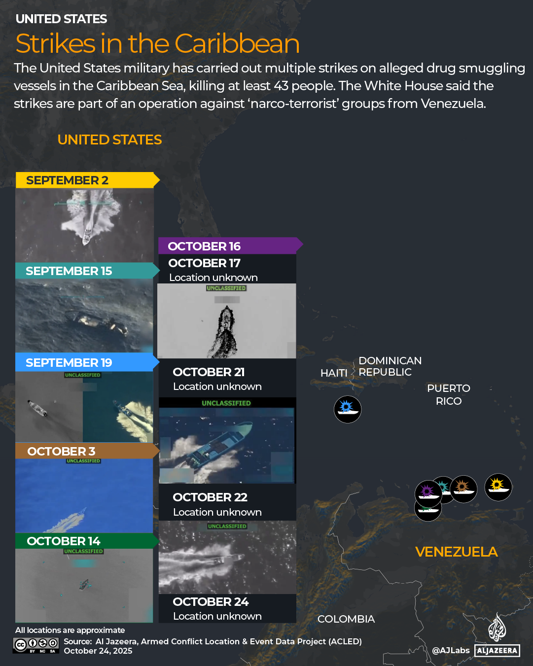 INTERACTIVE - US attacks on Venezuelan boats in the Carribean sea -OCTOBER 24, 2025 copy-1761342352