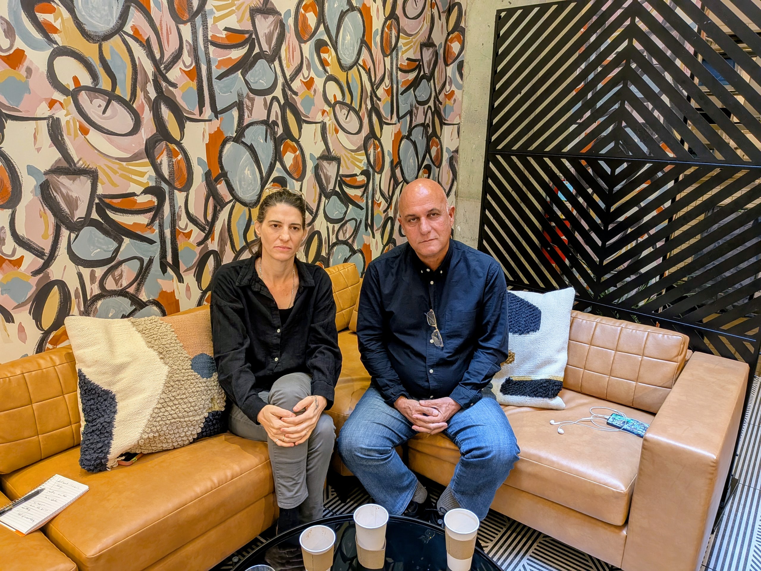 B’Tselem executive director Yuli Novak and field research director Kareem Jubran speak to Al Jazeera in Washington, DC, on November 20
