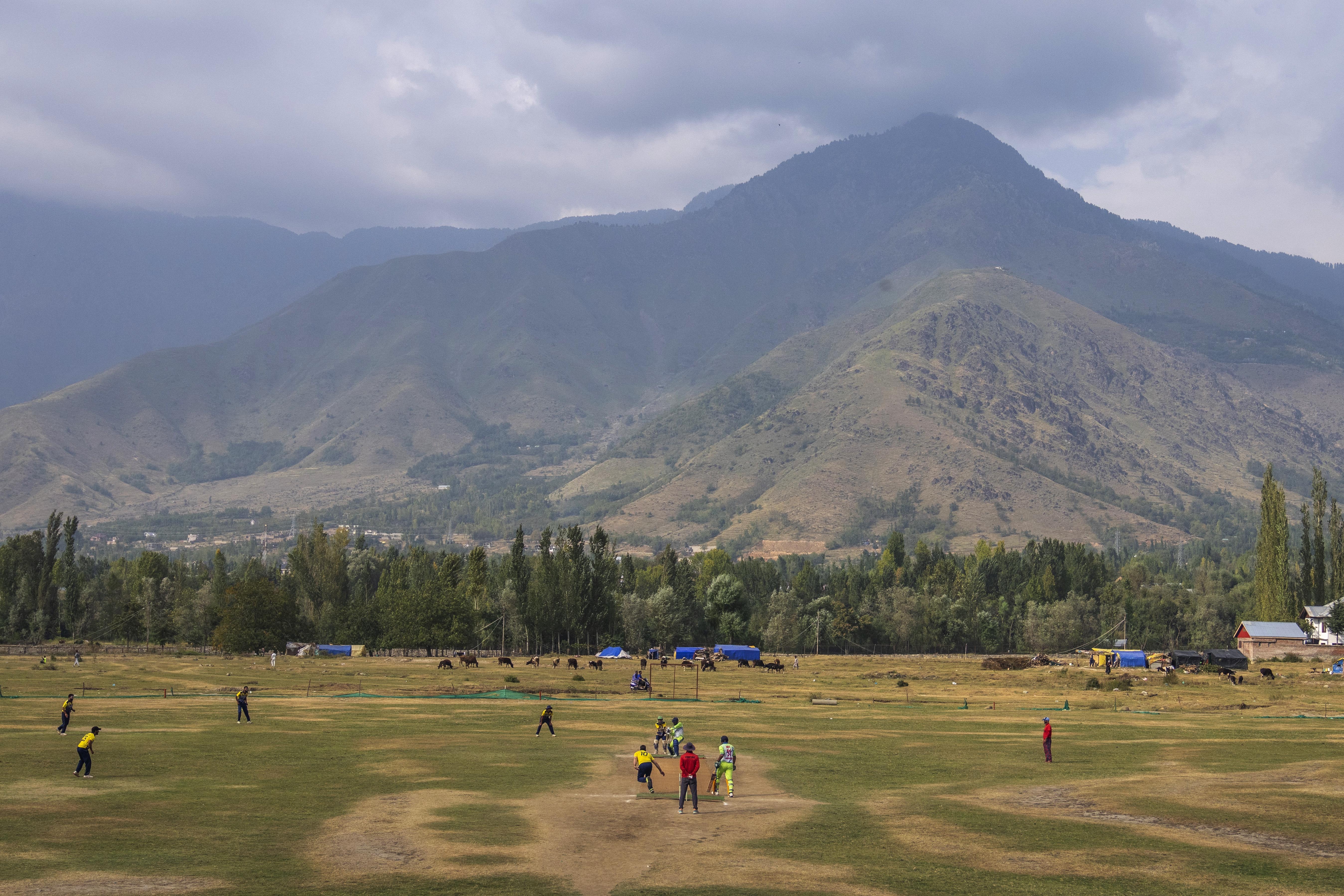 Cricket in Kashmir