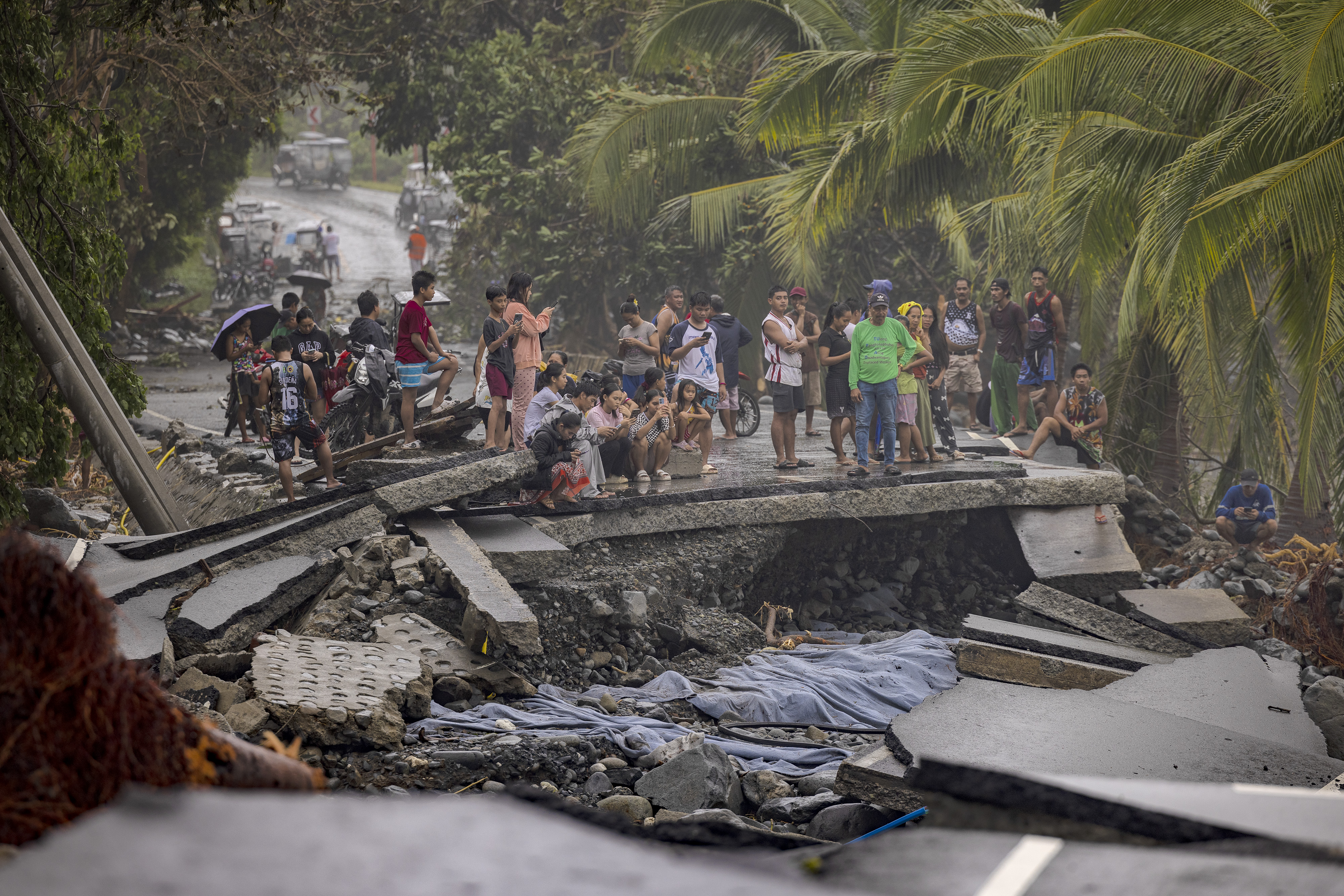 Aftermath of Typhoon Fung-wong in Philippines