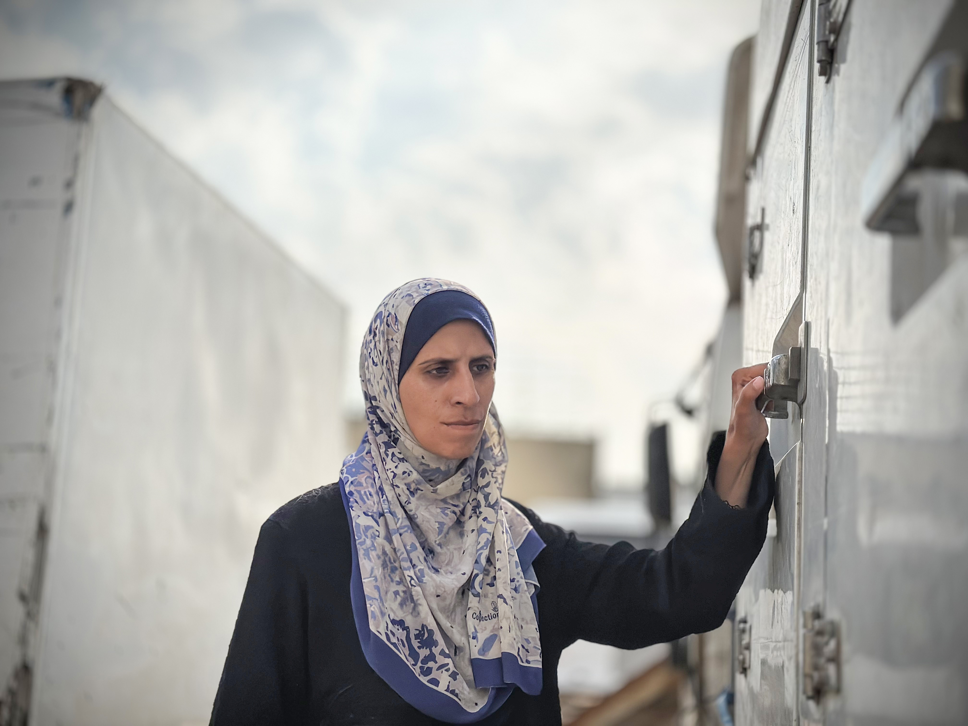 Israa al-Areer has spent two years trying to find out what happened to her husband and brother