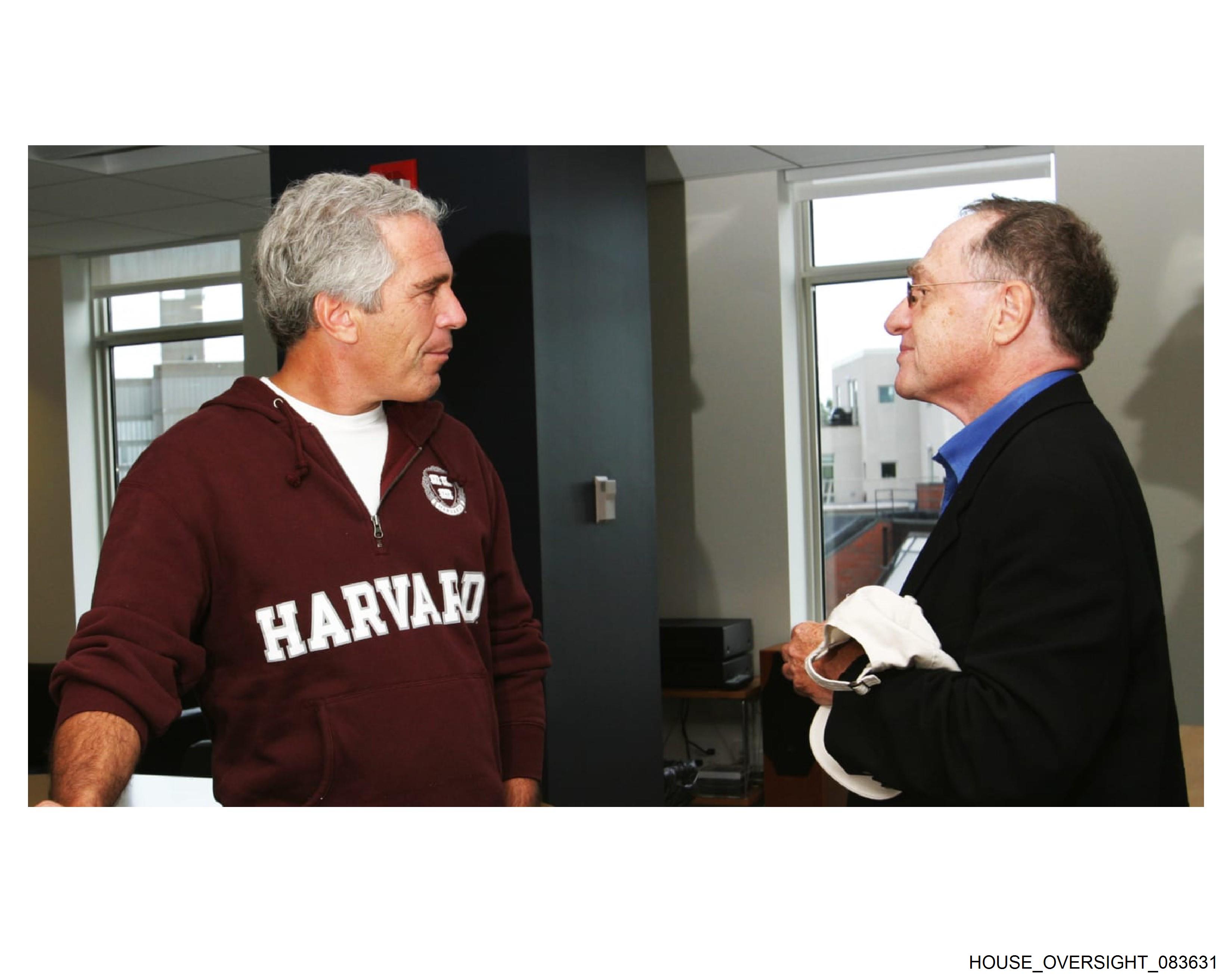 Jeffry Epstein and Alan Dershowitz