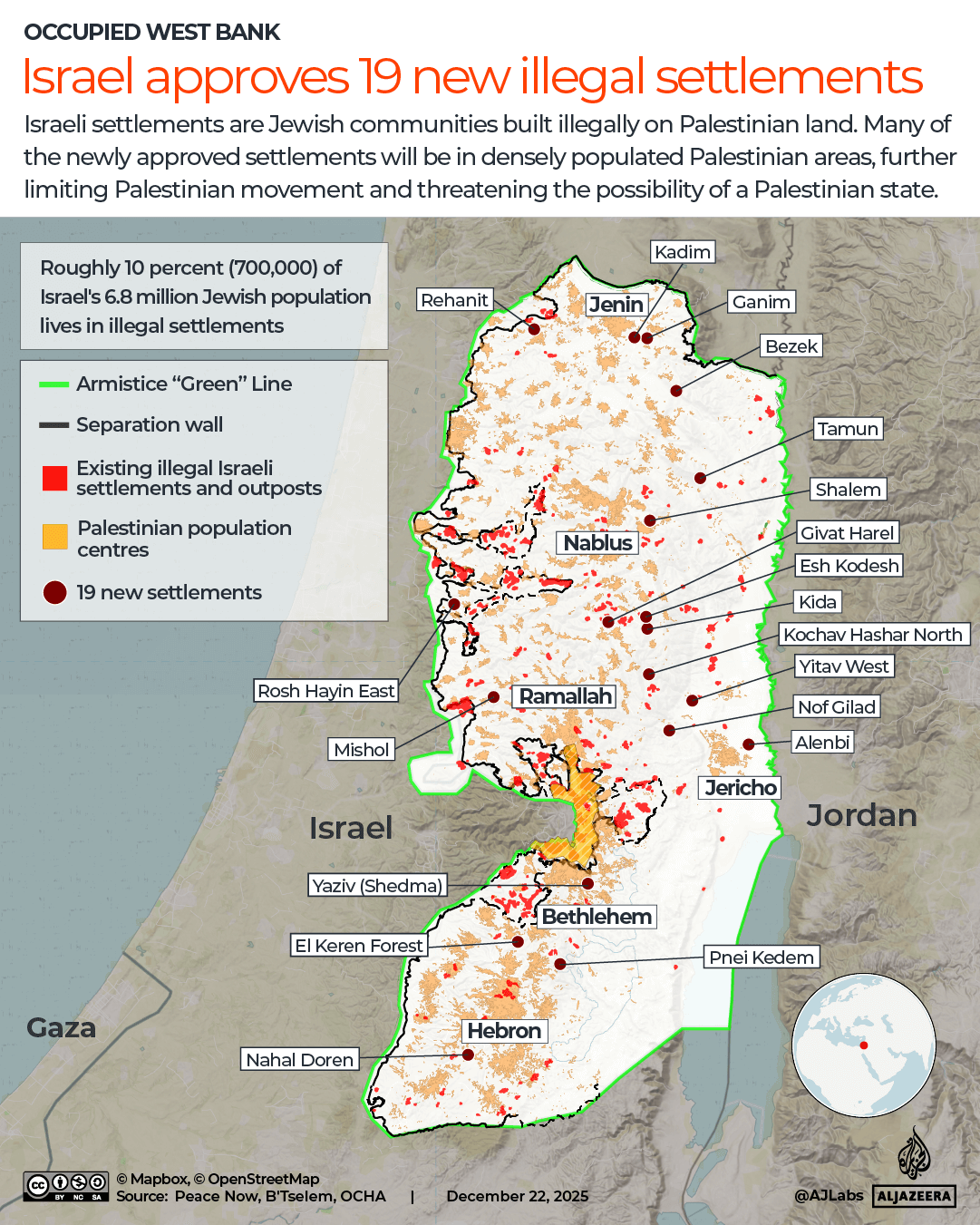 INTERACTIVE - Occupied West Bank - Israel approves 19 new illegal settlements-1766394958