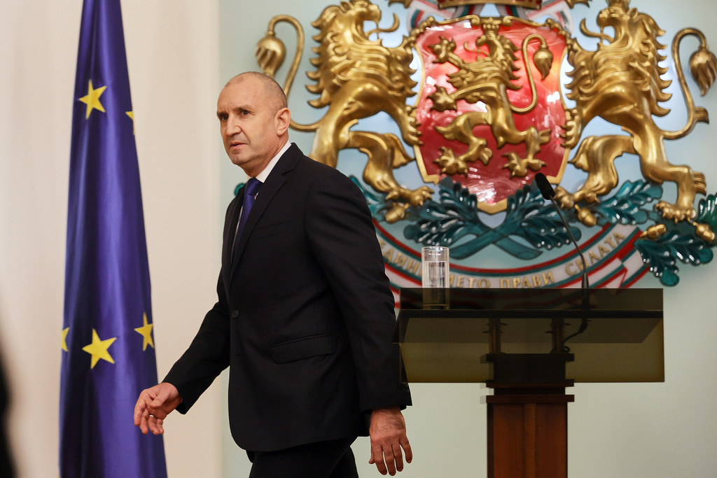Bulgaria's President Rumen Radev